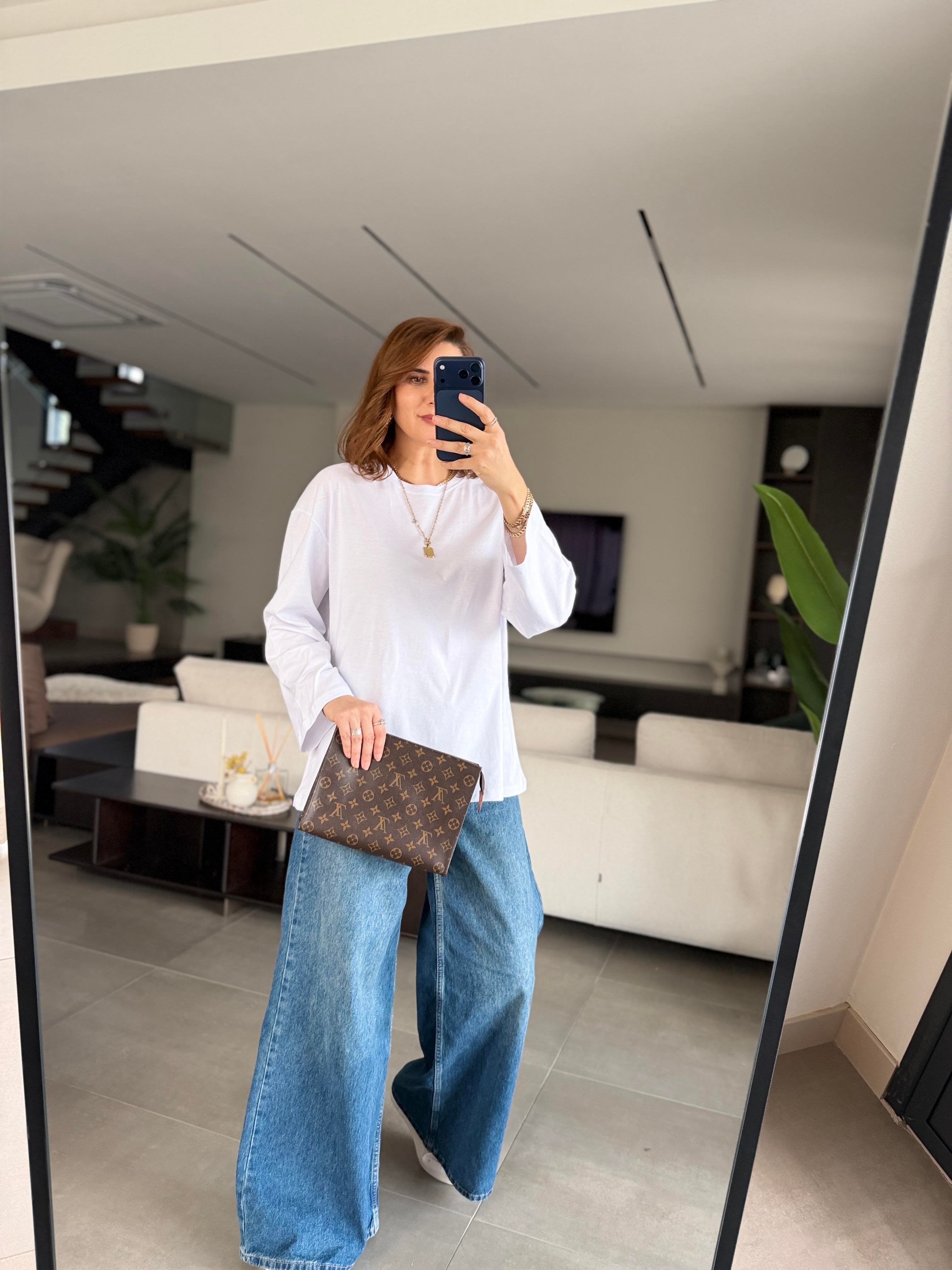 Beyaz Oslo Uzun Kol Basic Bady