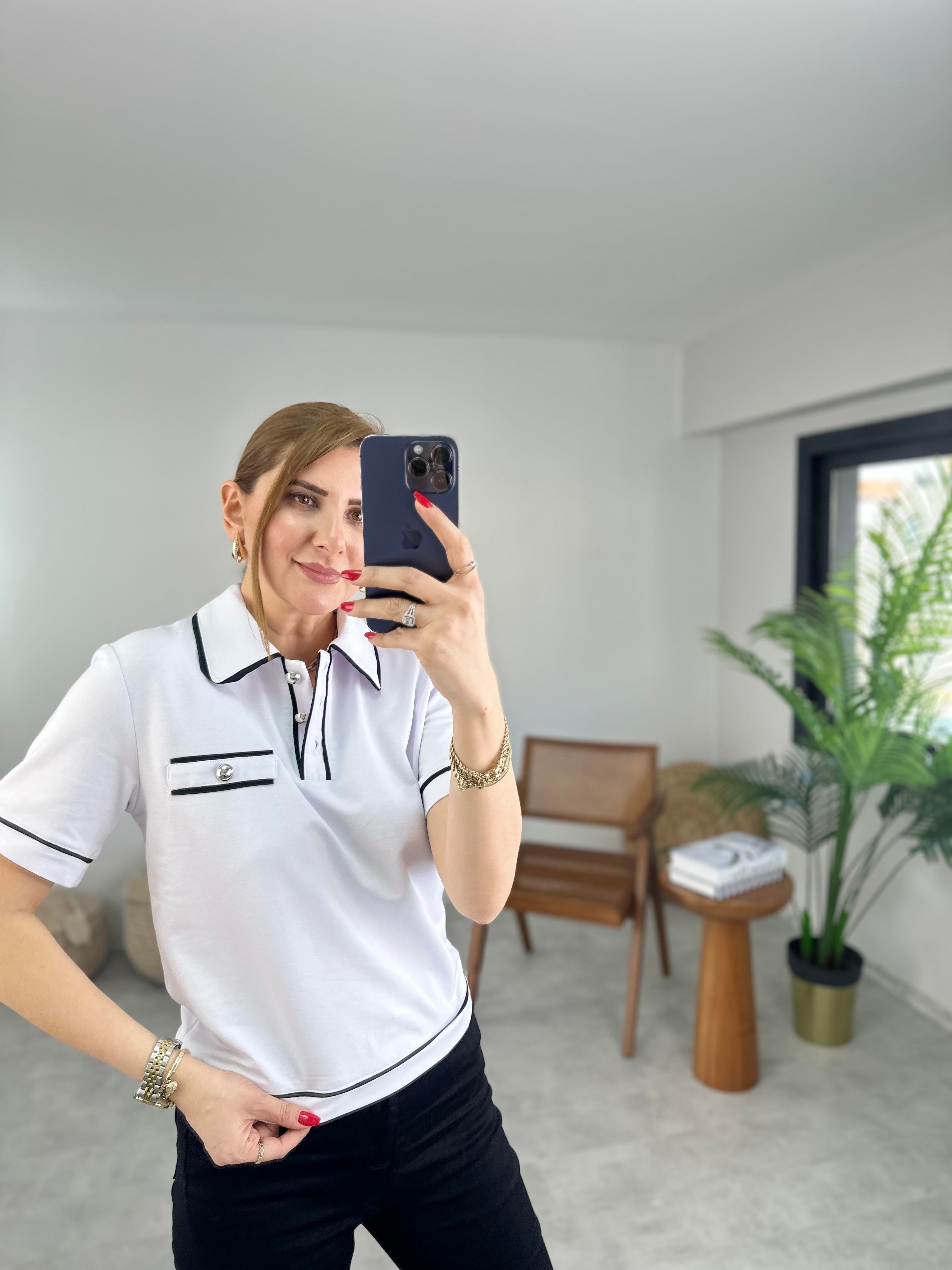 Beyaz Vereno T-shirt