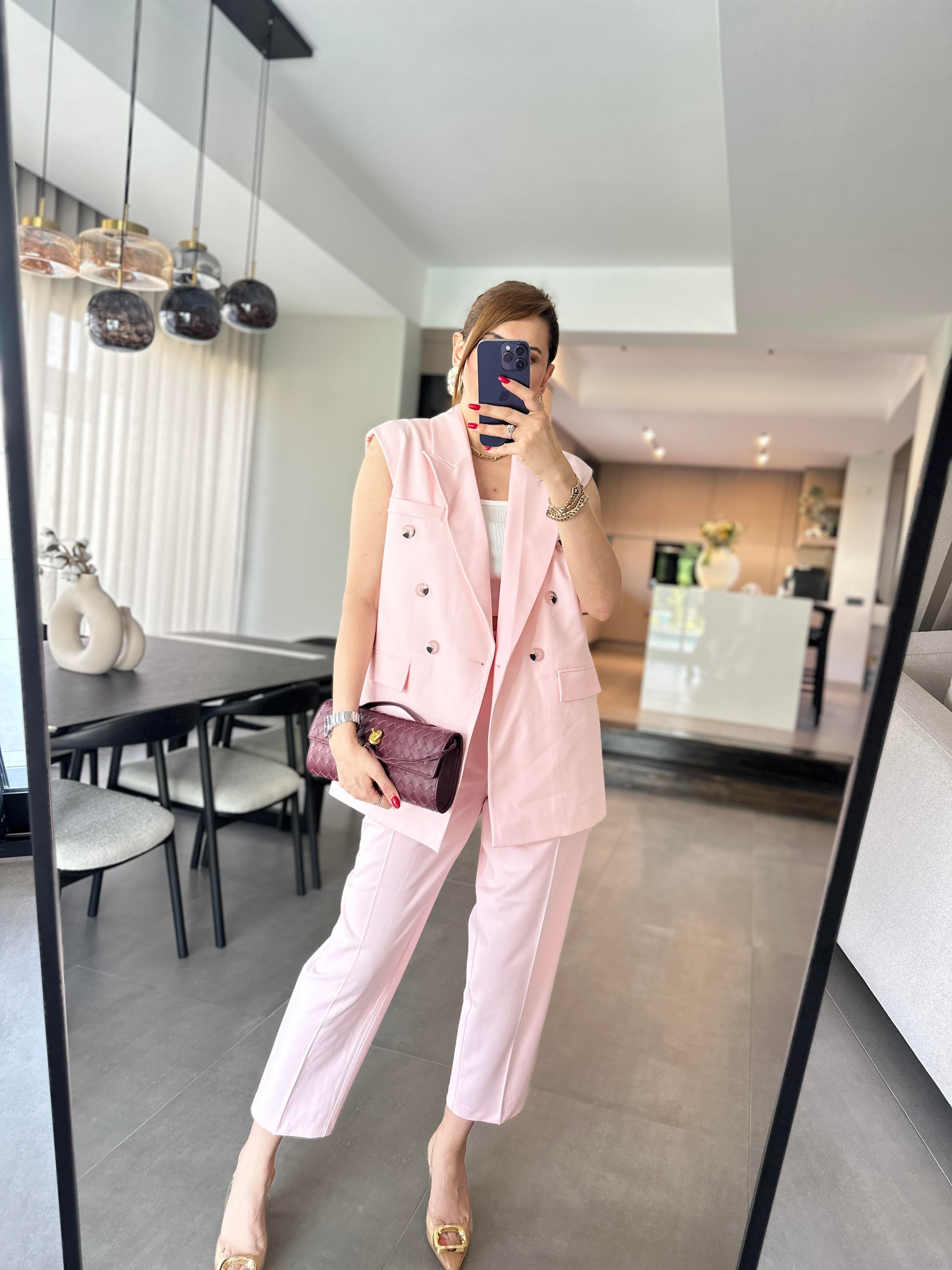 Blazer Yelek Pantolon Takım