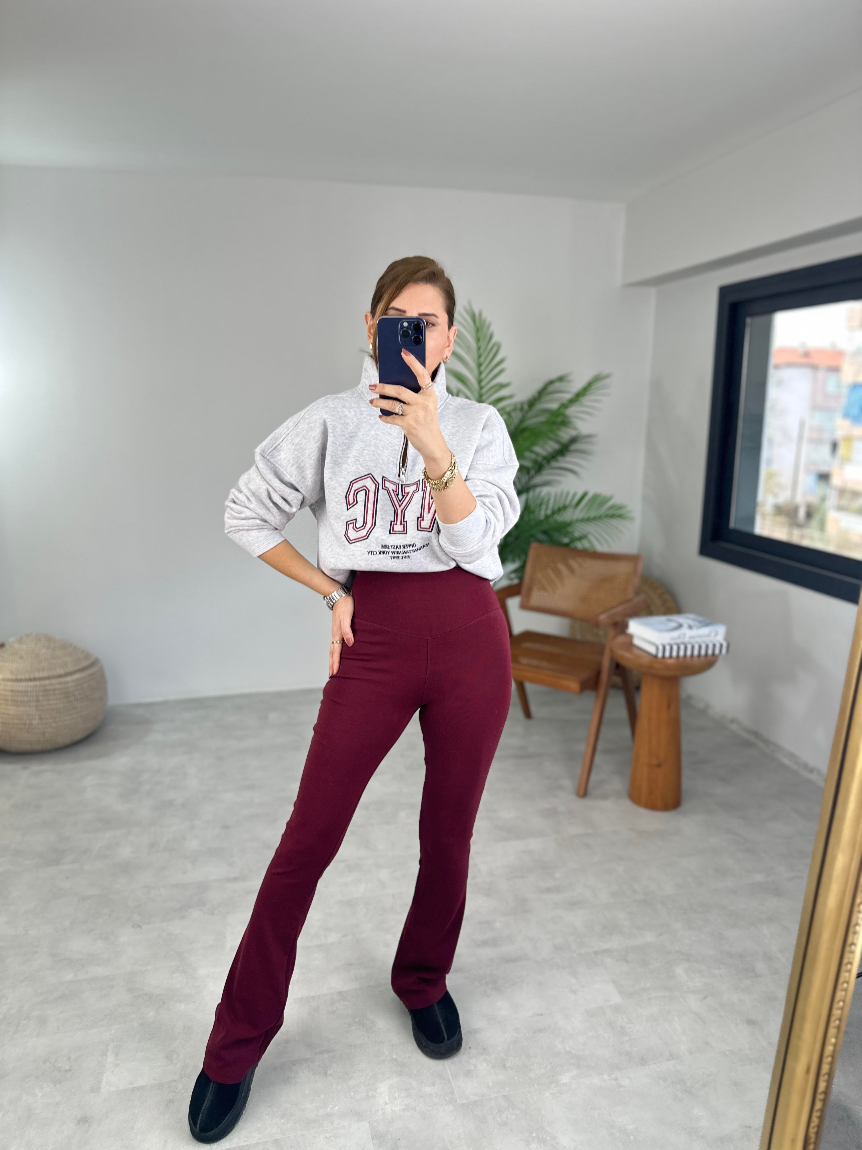Bordo Comfort Lüx Pilare Tayt
