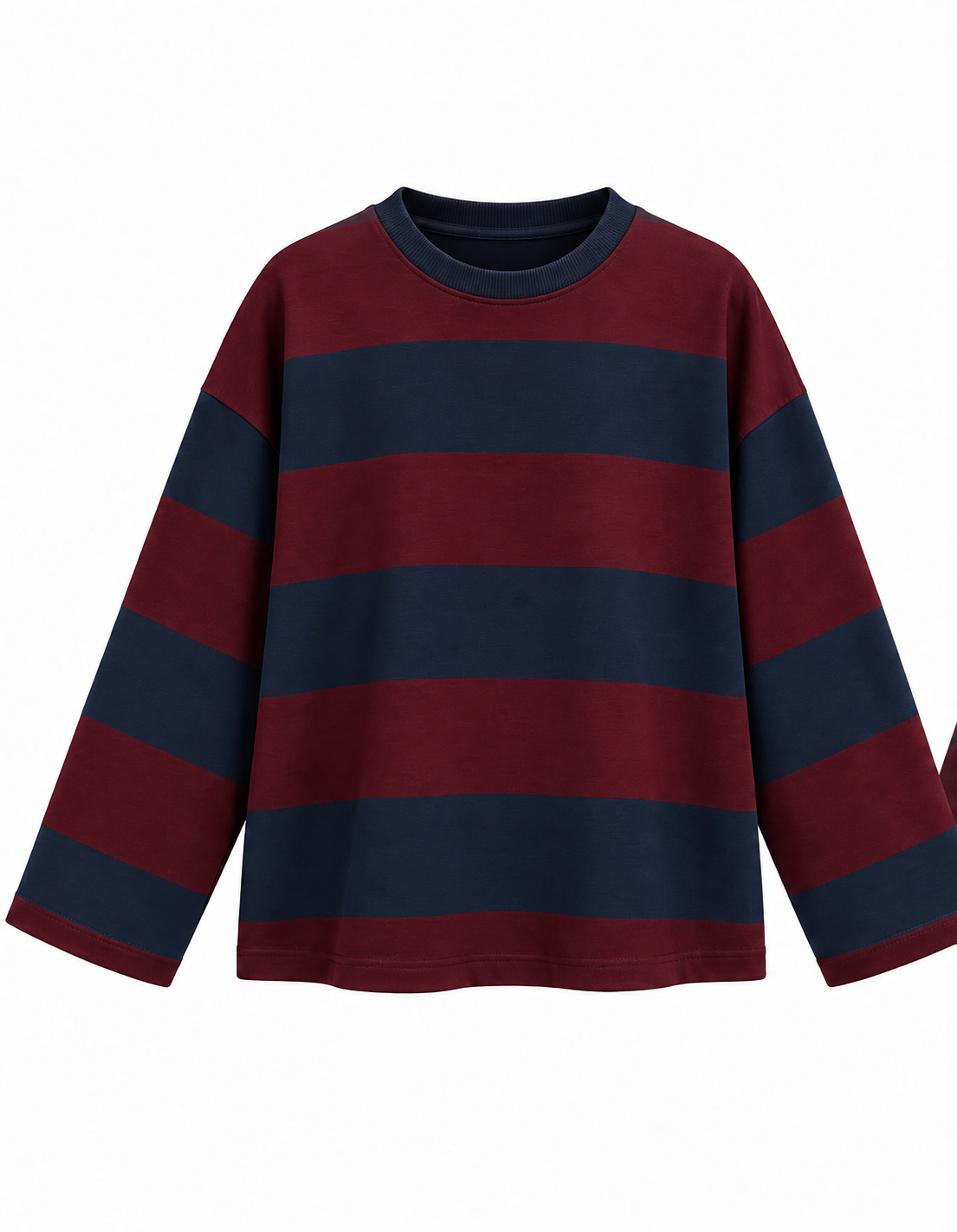 Bordo Yuki İki İplik Sweatshırt