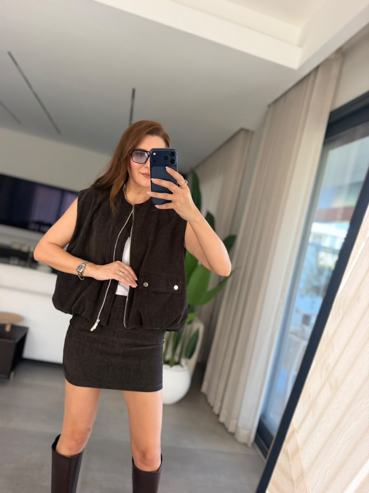 Çift Fermuarlı Balon Yelek