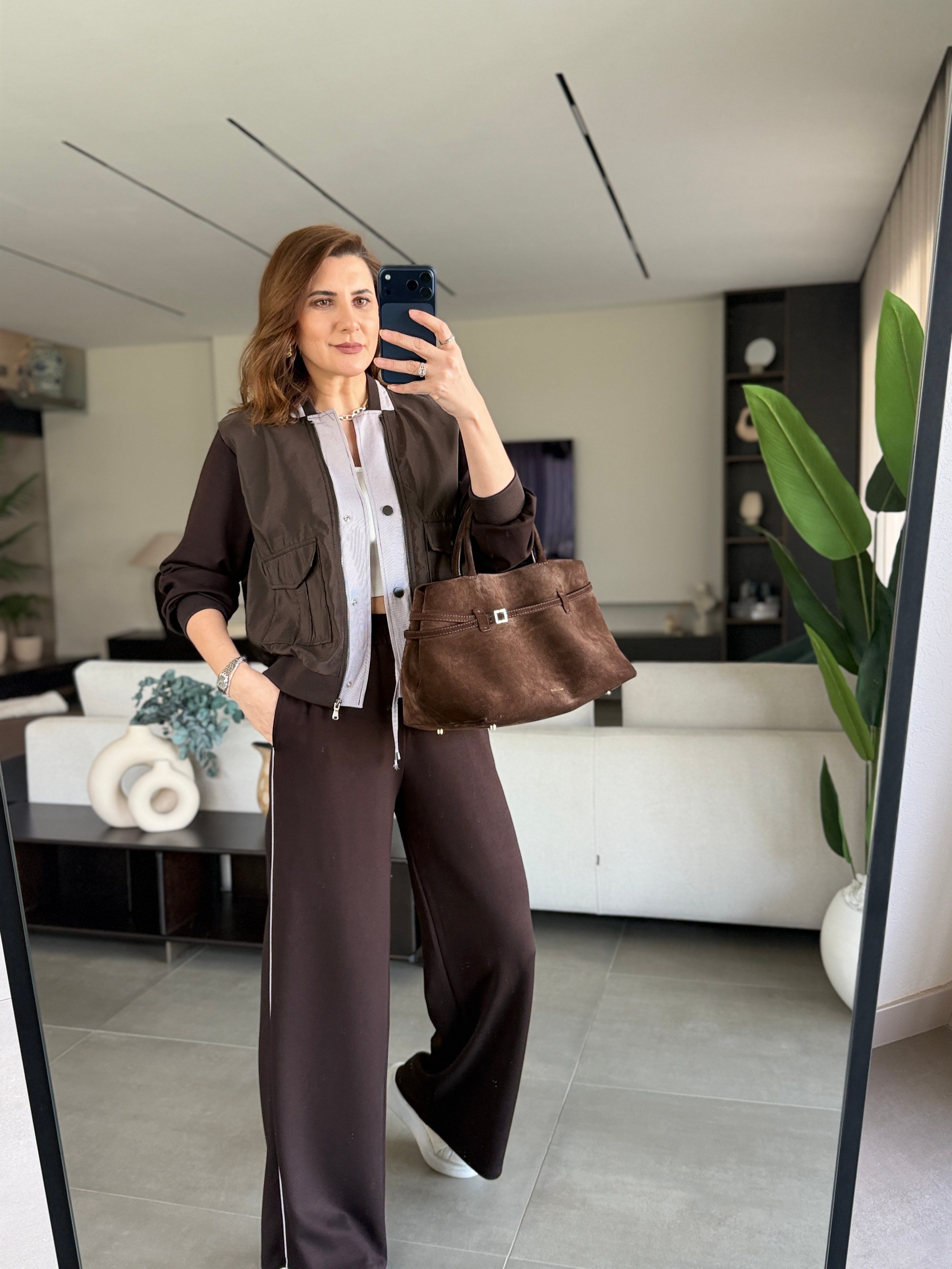 Çizgi Detaylı Line Modal Takım
