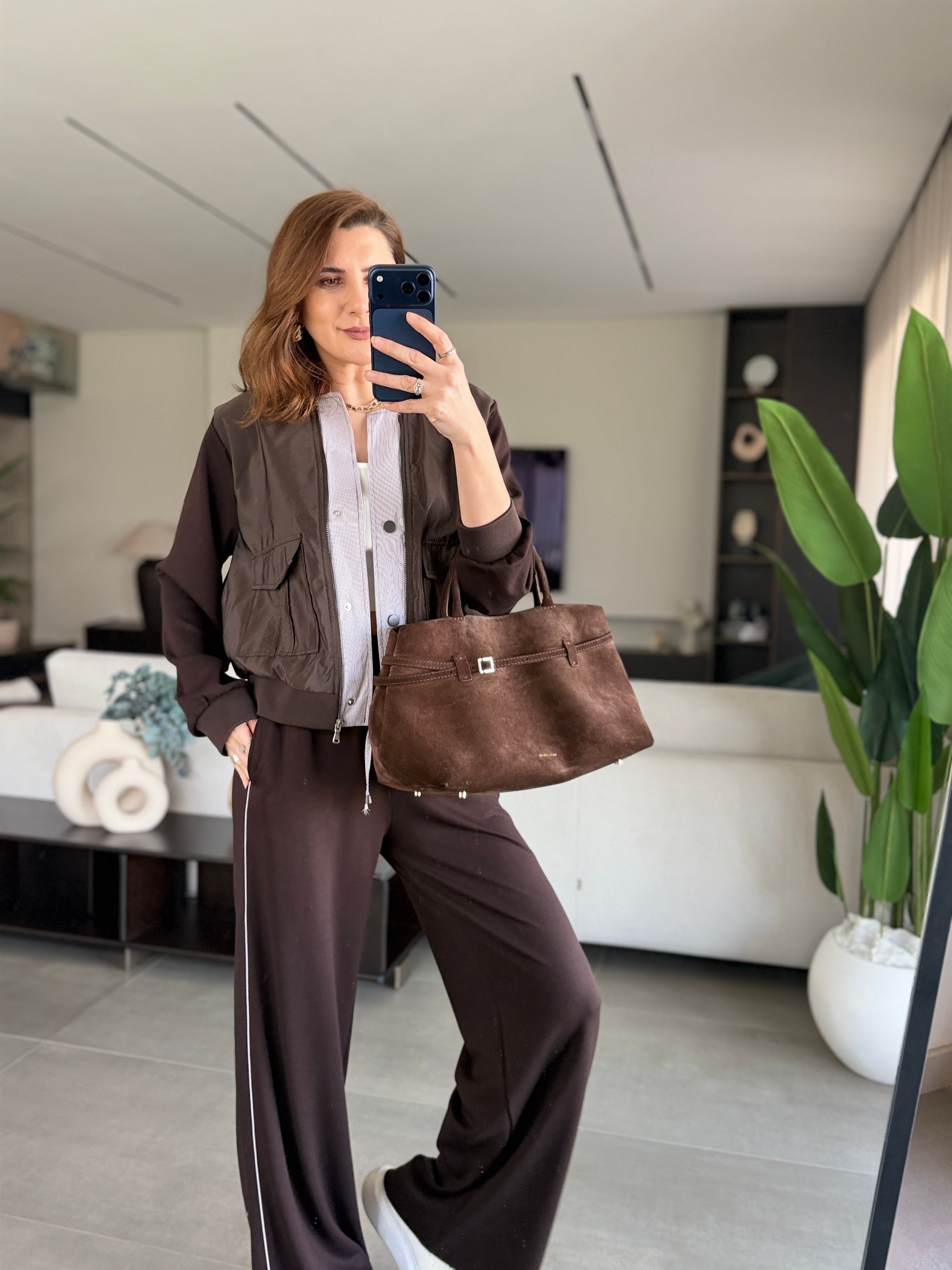 Çizgi Detaylı Line Modal Takım