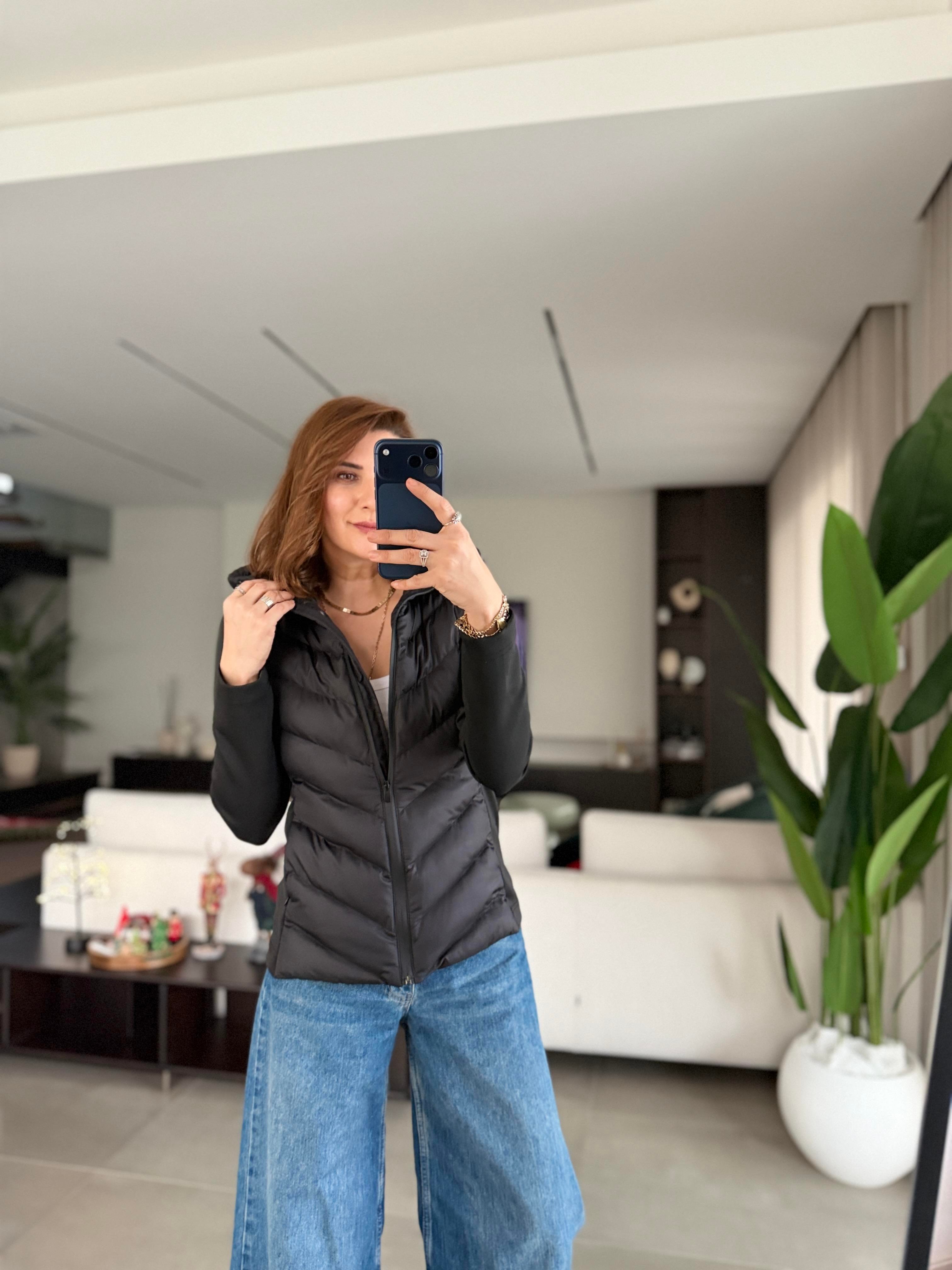 Dalgıç Detay Şişme Ceket