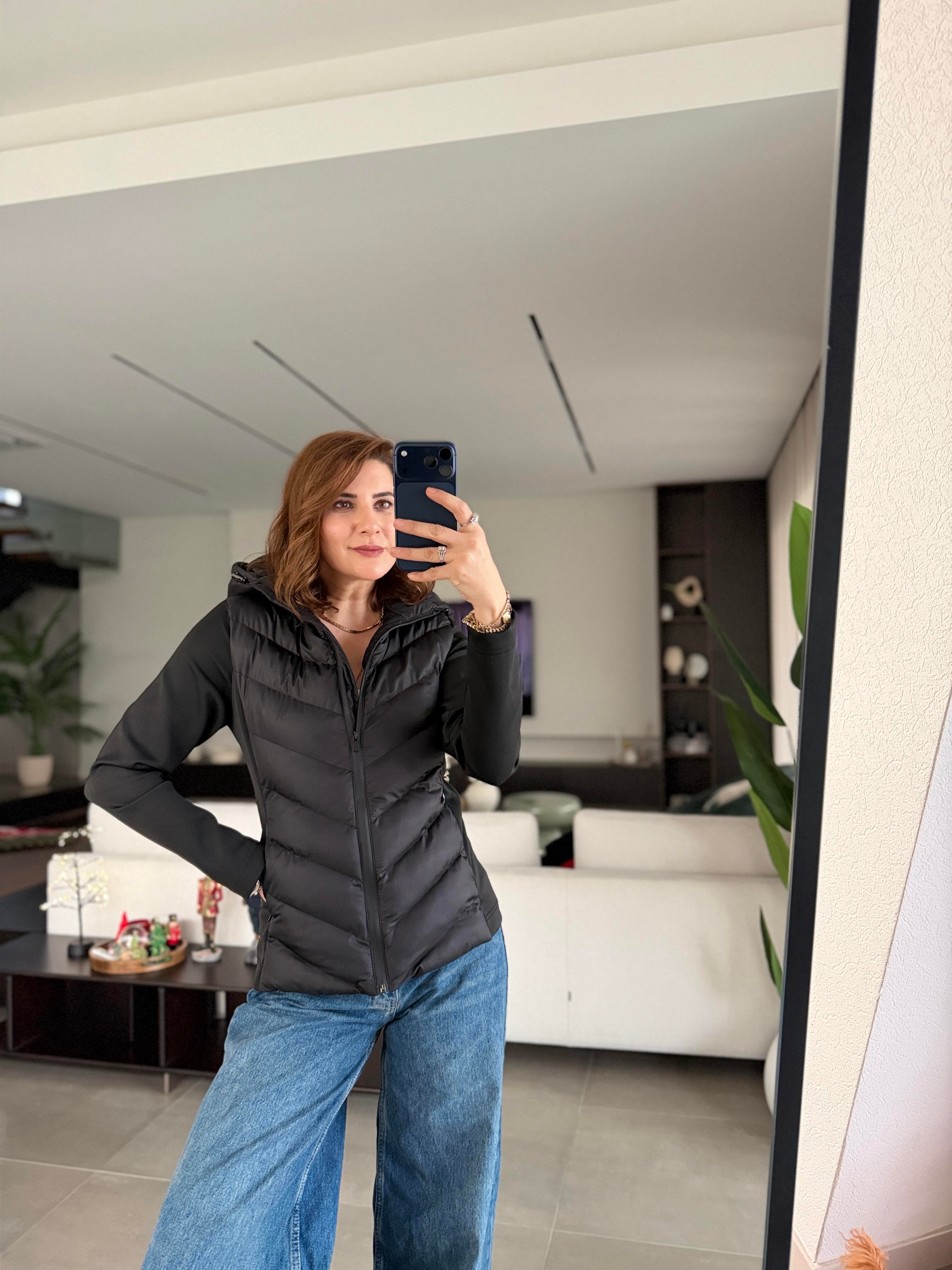 Dalgıç Detay Şişme Ceket