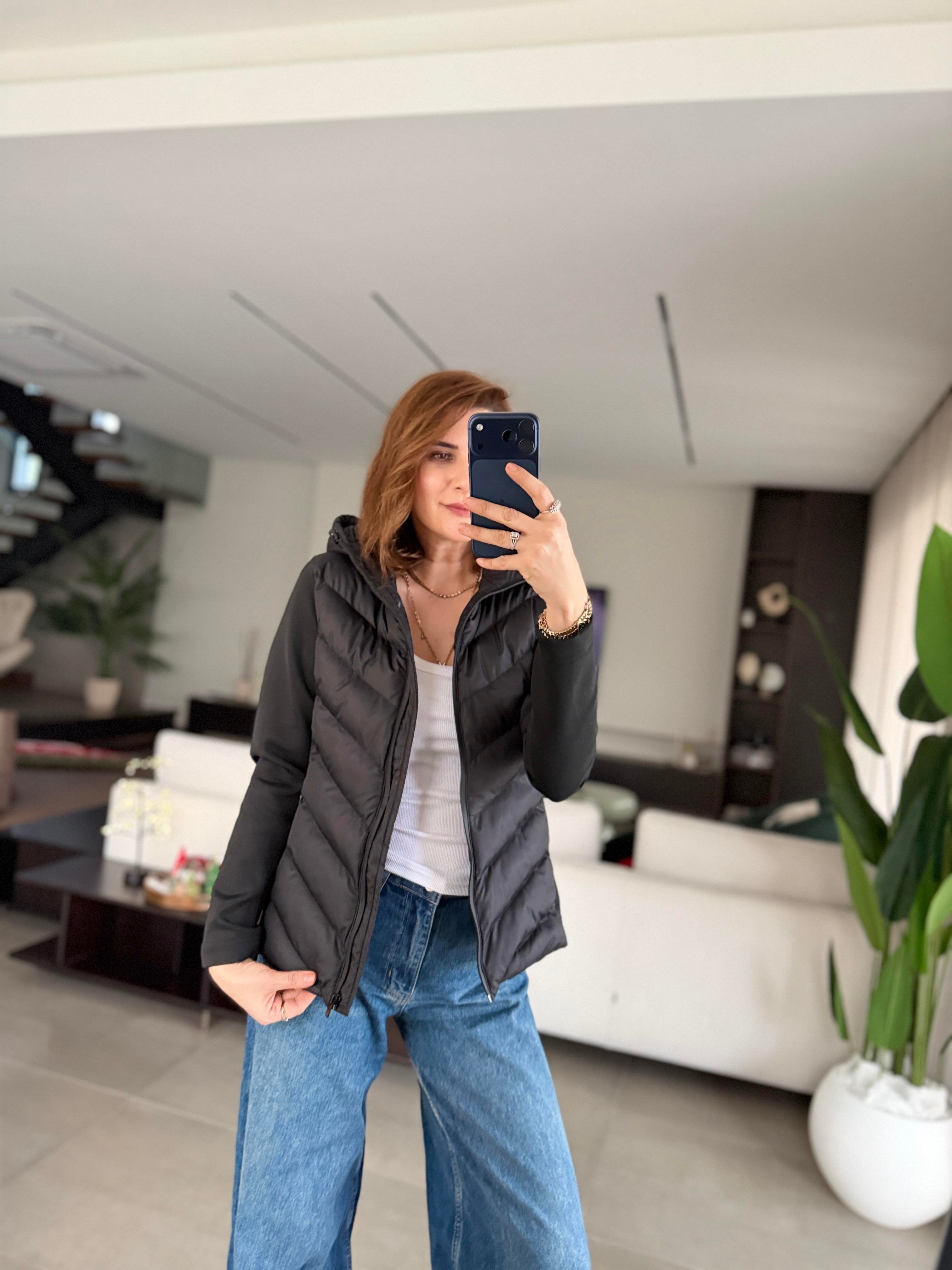 Dalgıç Detay Şişme Ceket