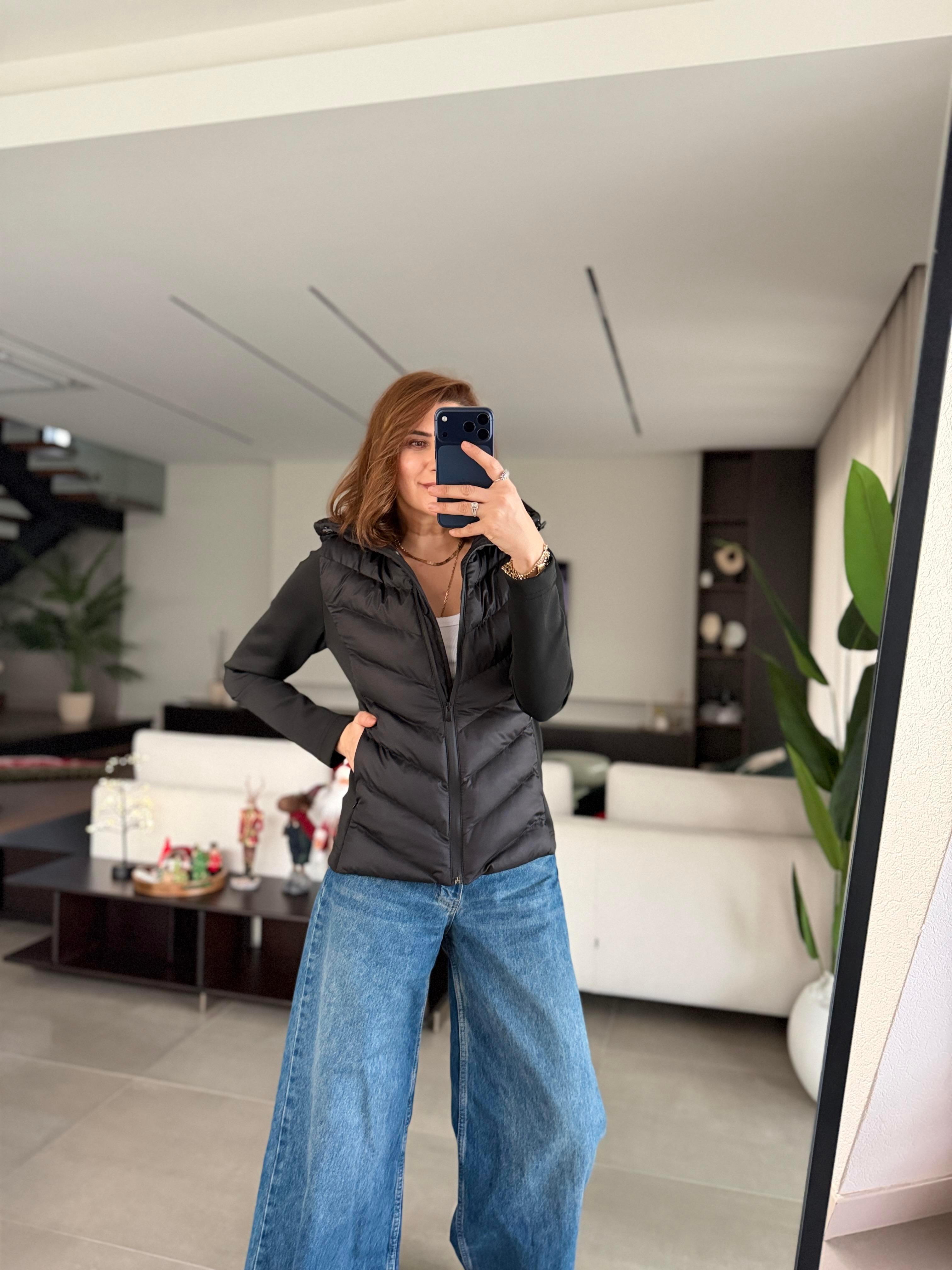 Dalgıç Detay Şişme Ceket