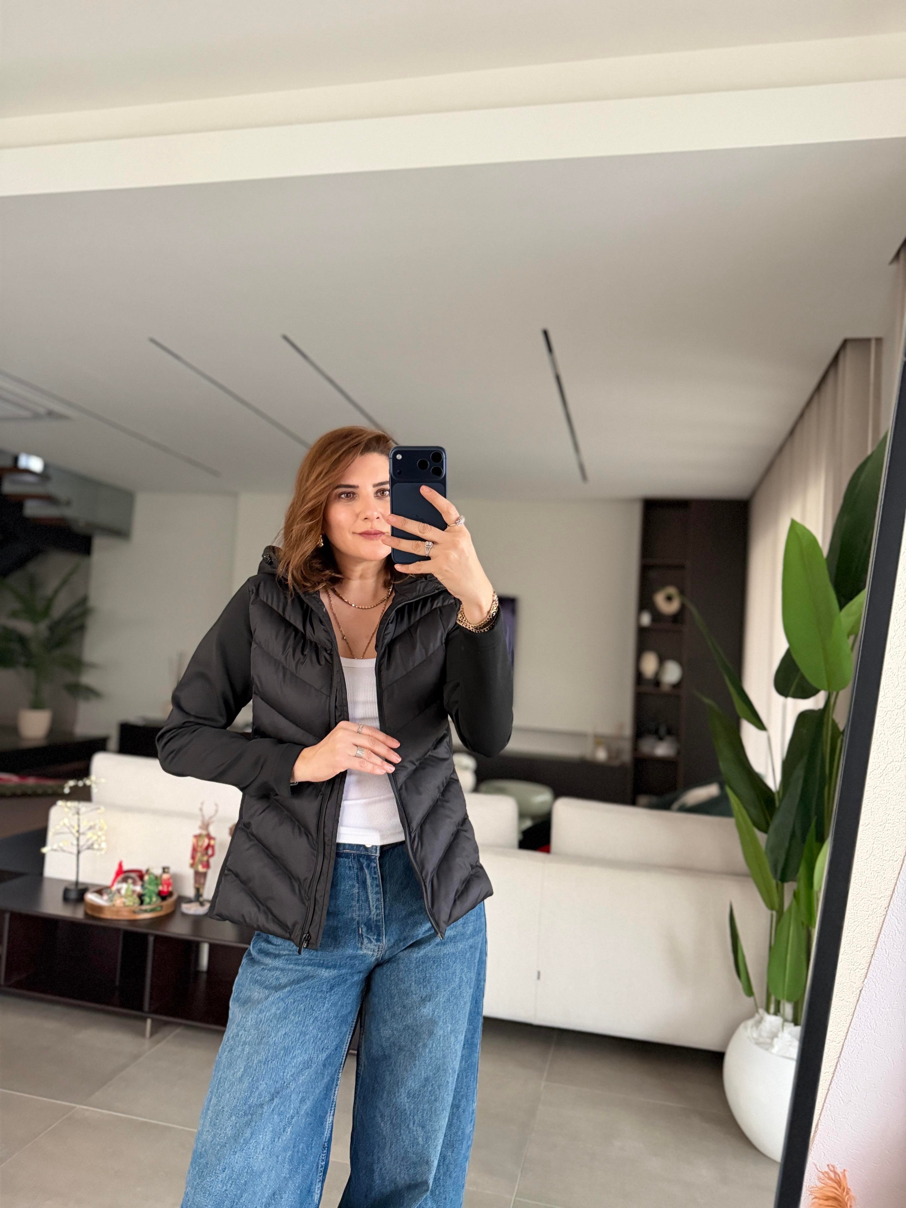 Dalgıç Detay Şişme Ceket