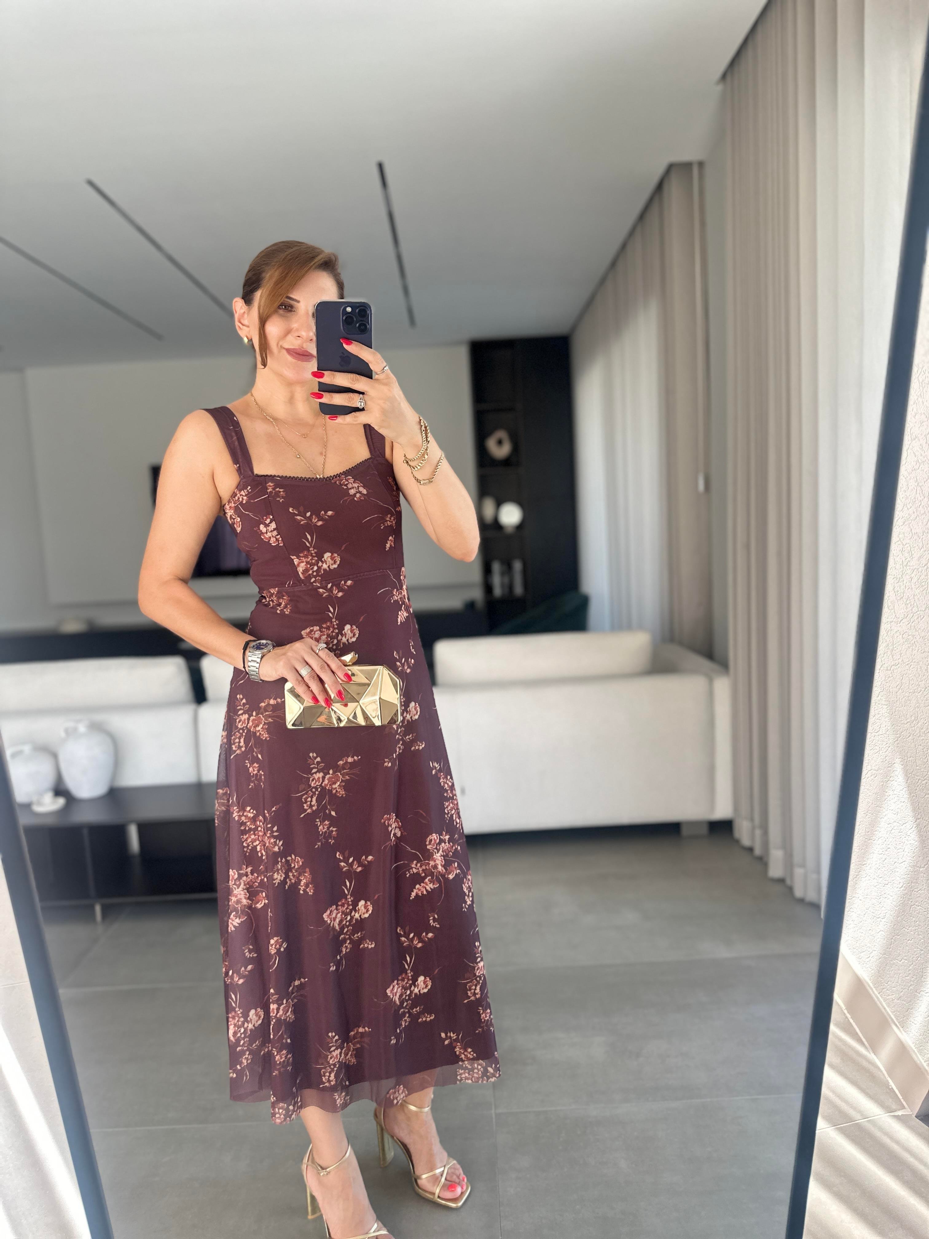 Dantel Boyalı Elbise