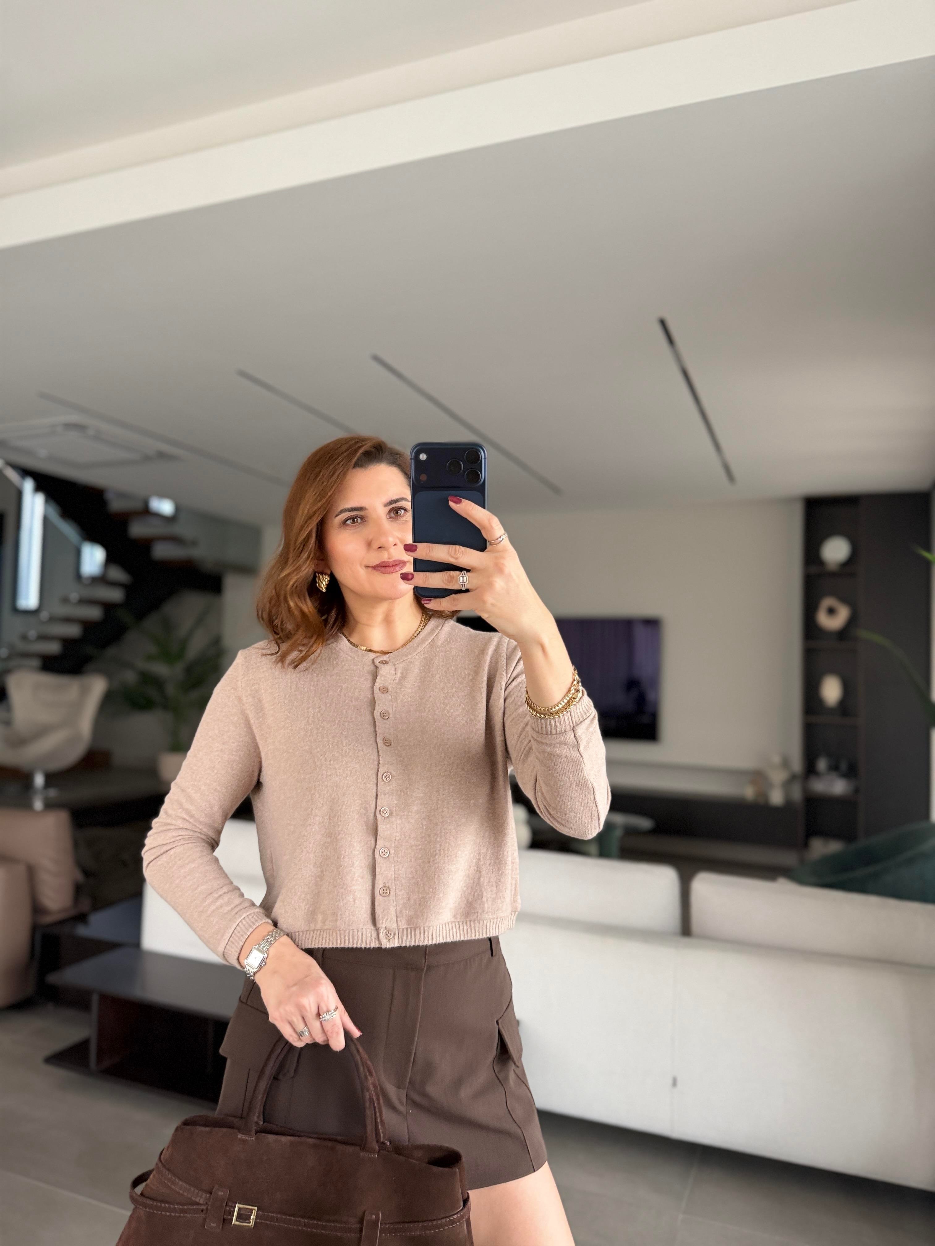 Düğmeli Yumoş Hırka