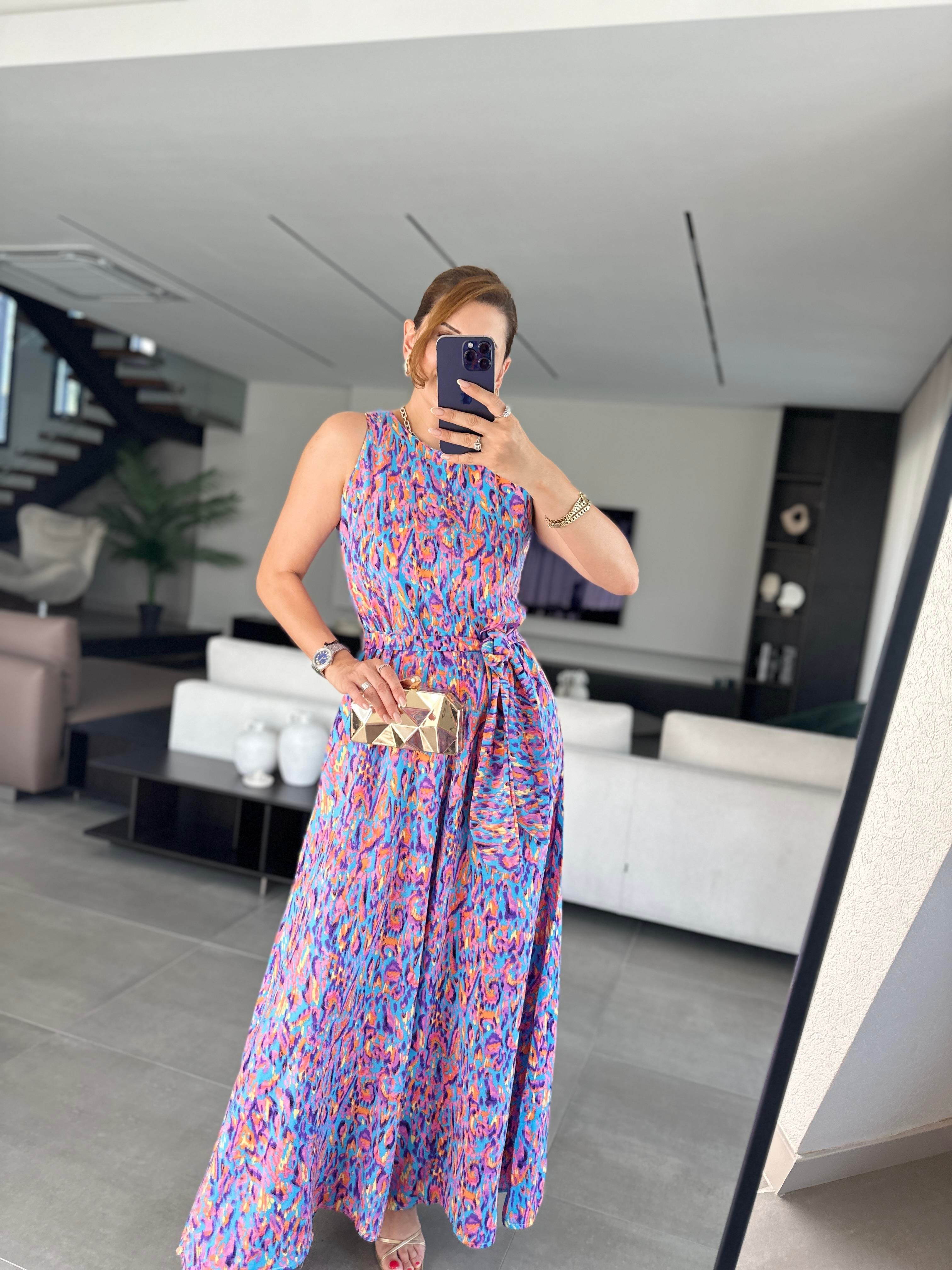 Ebruli Desenli Tulum