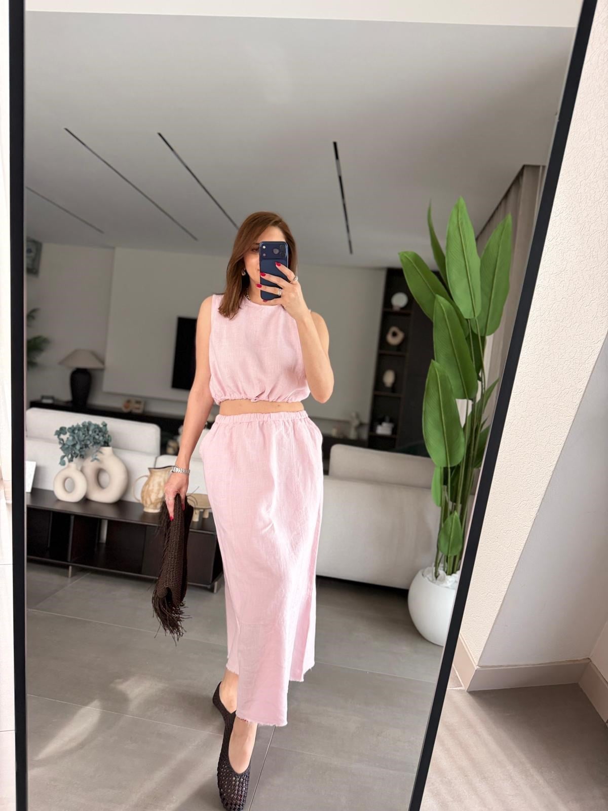 Etekli Keten Takım