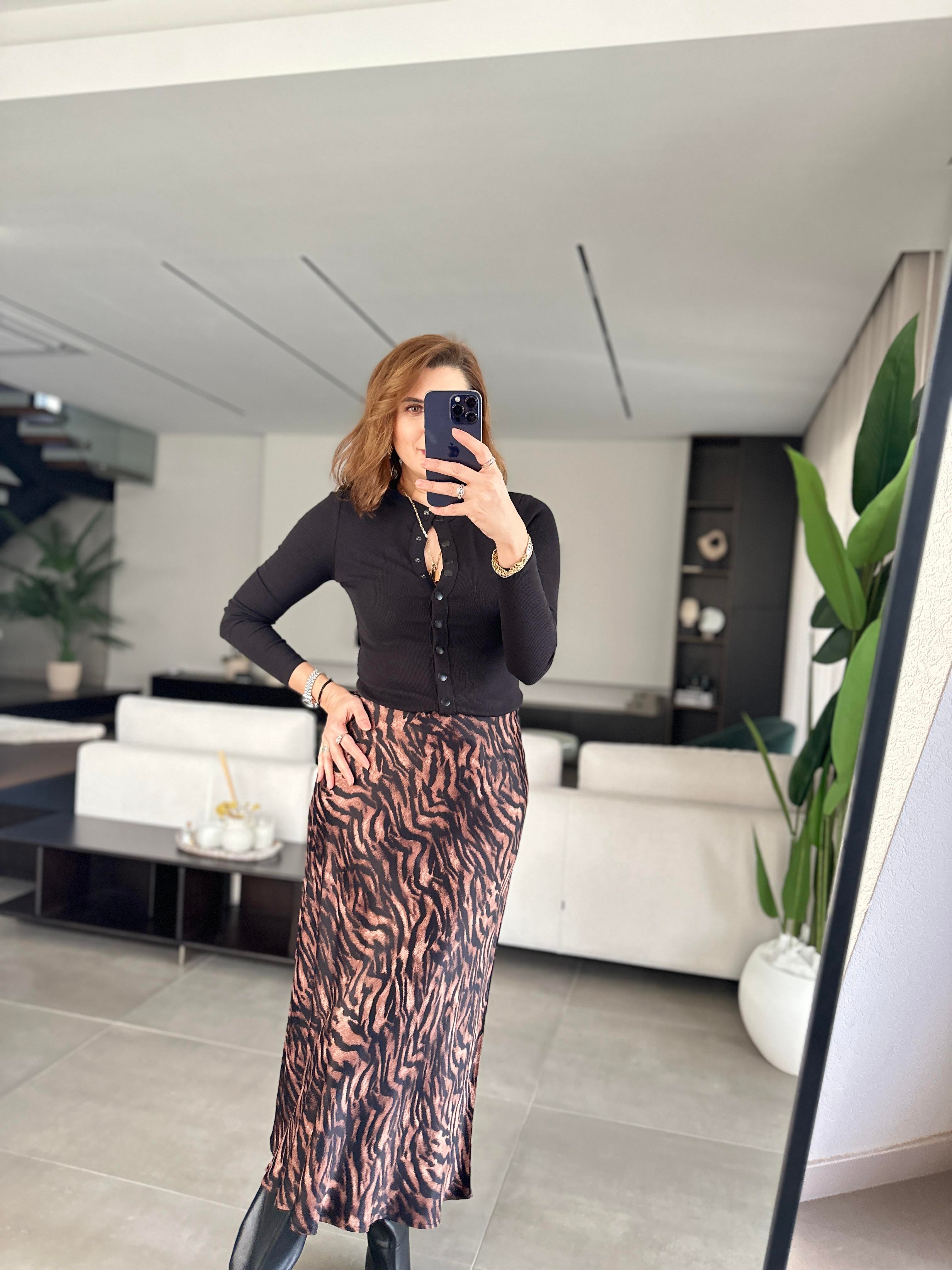 Fitilli Önü Çıtçıtlı Bluz