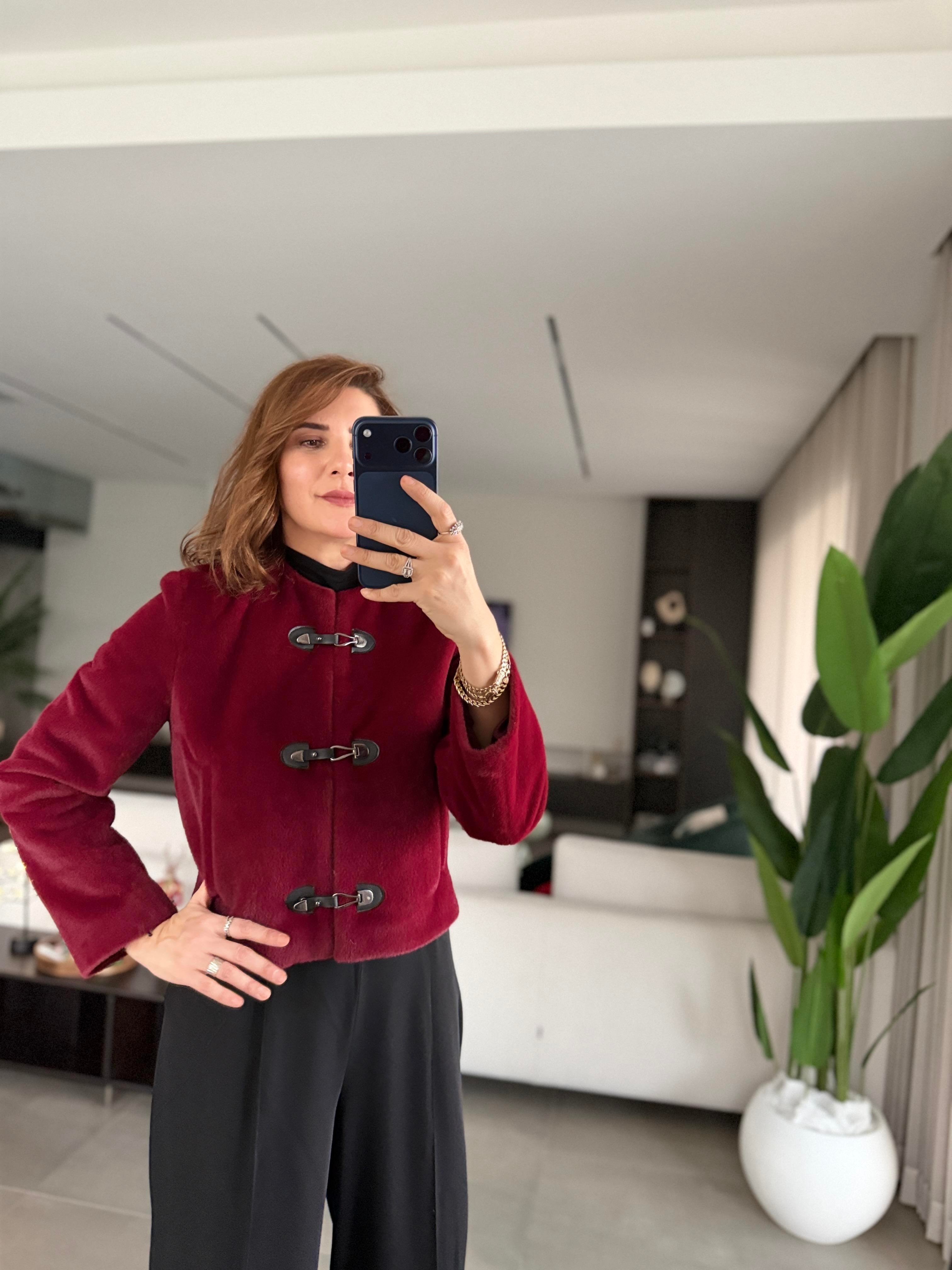 Flok Tokalı Ceket