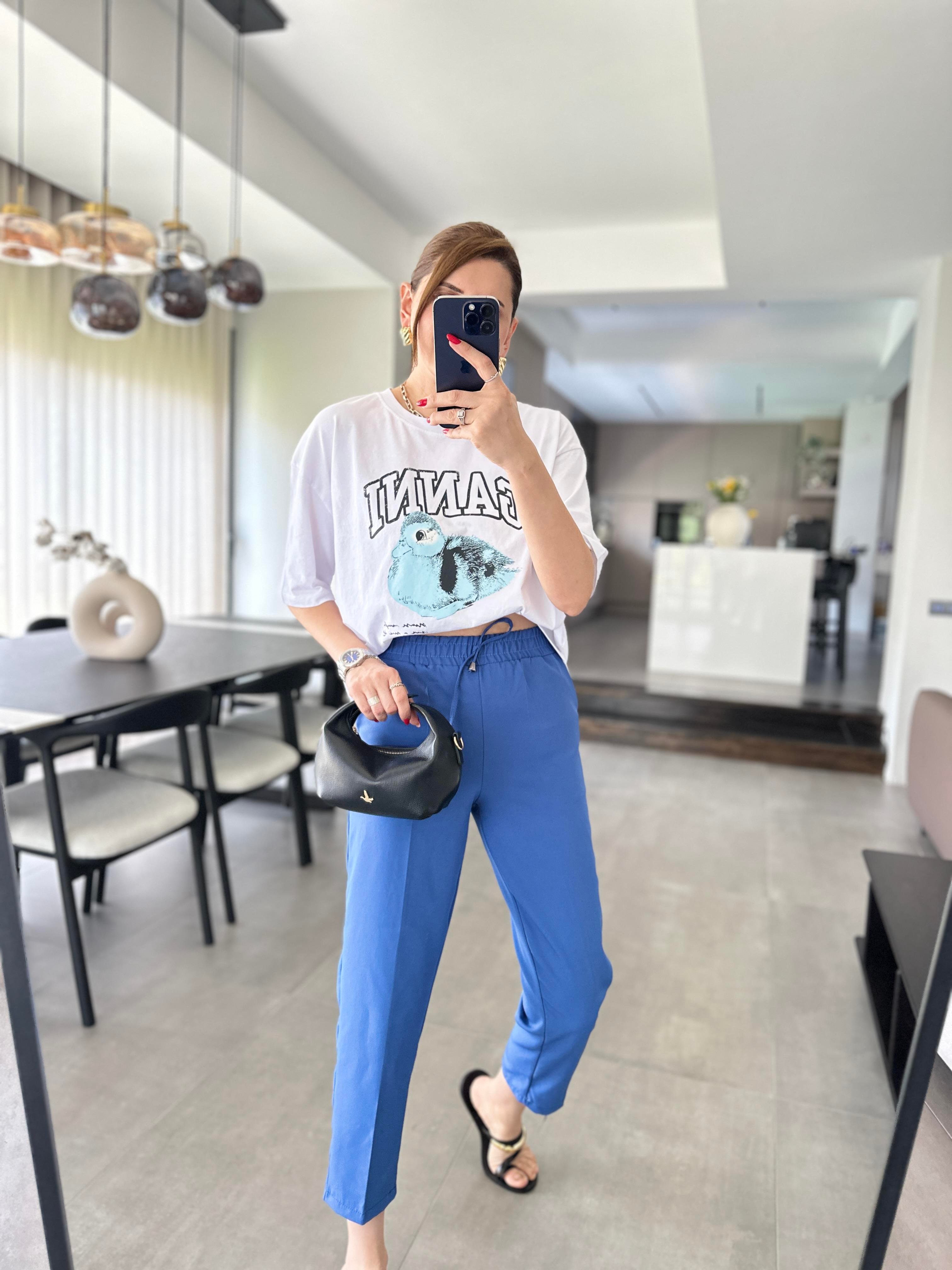 Gannı Baskılı T-shirt