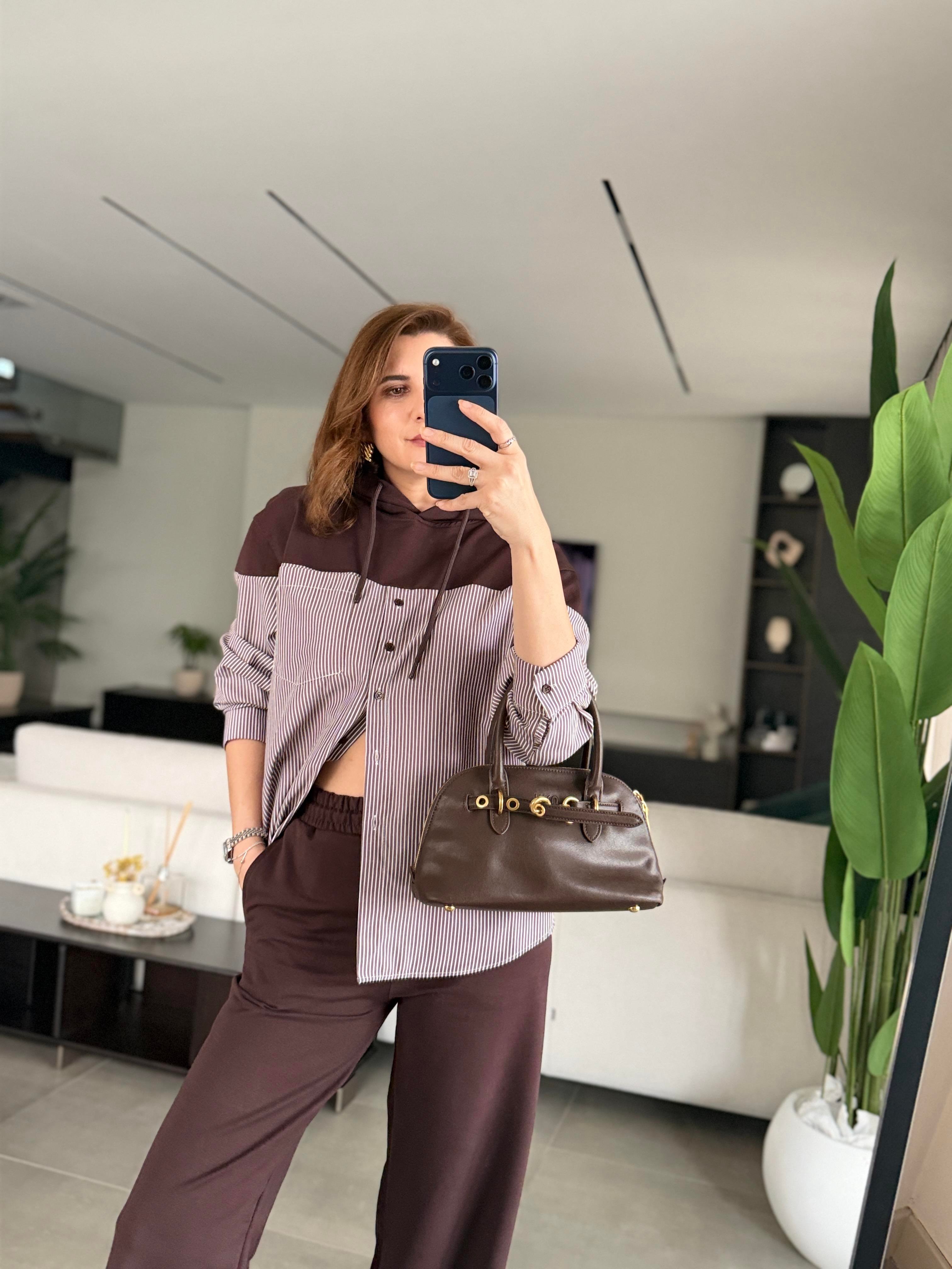 Gömlek Garnili Takım