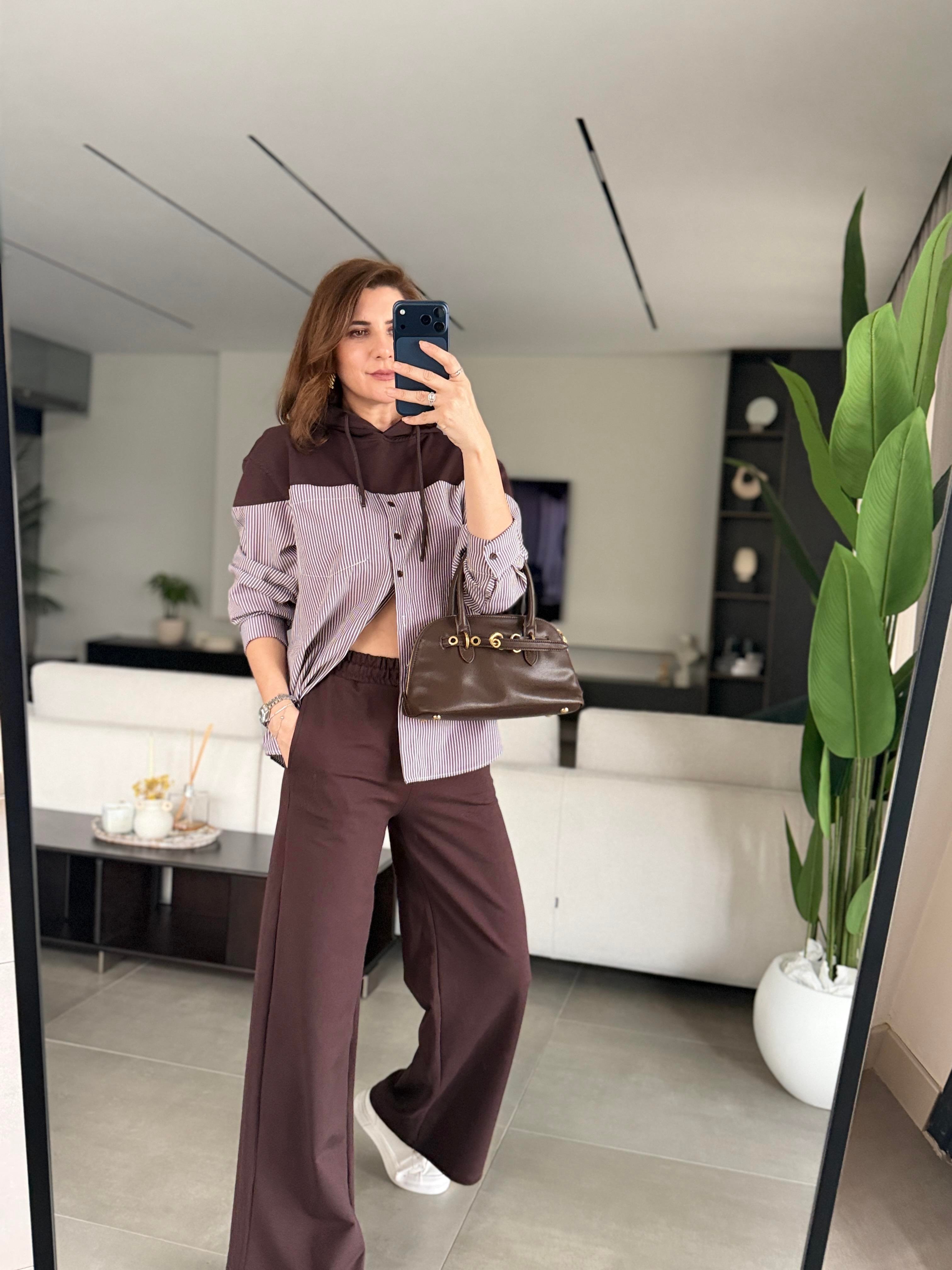 Gömlek Garnili Takım