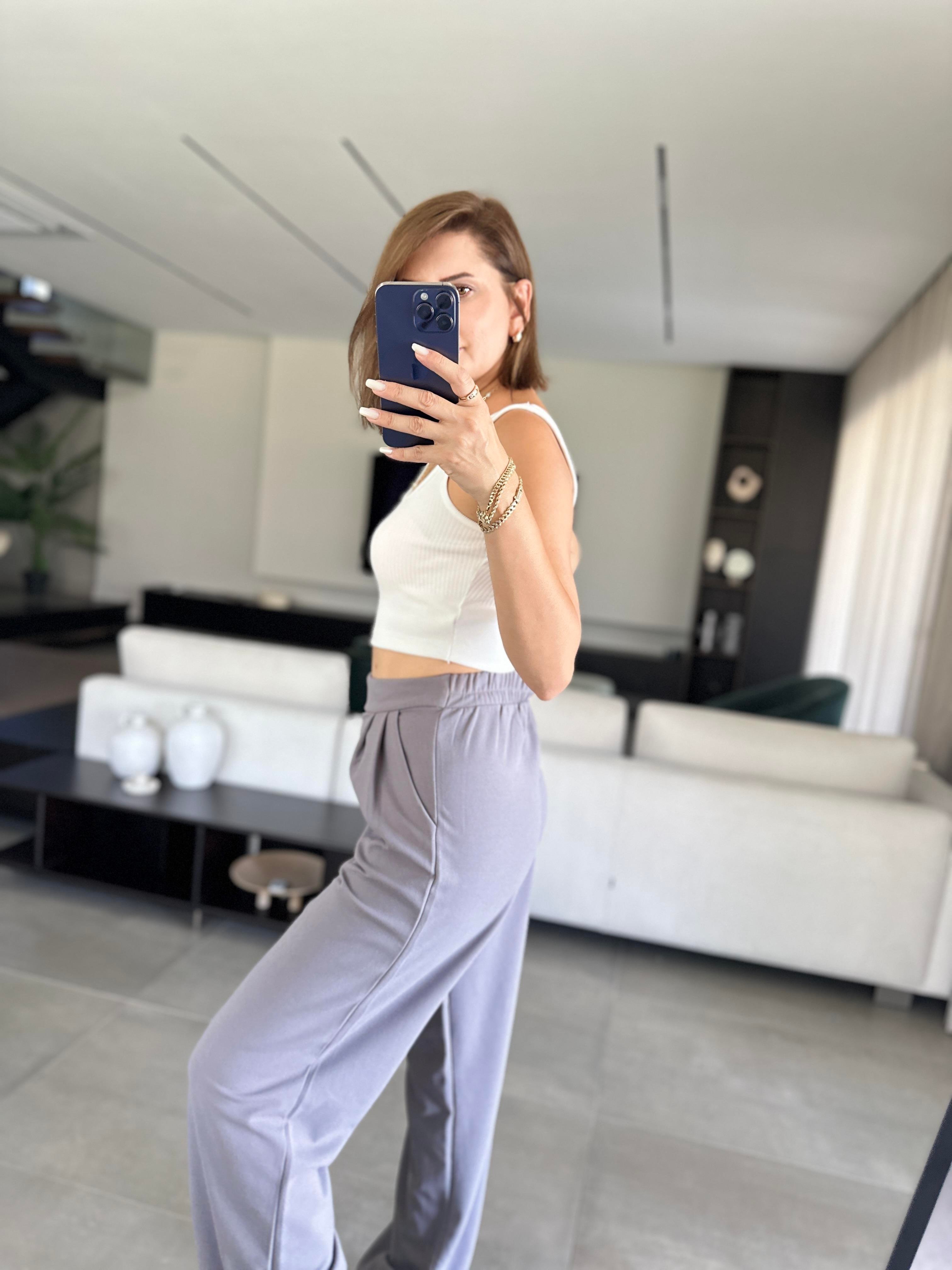 Gri Berlin Pantolon