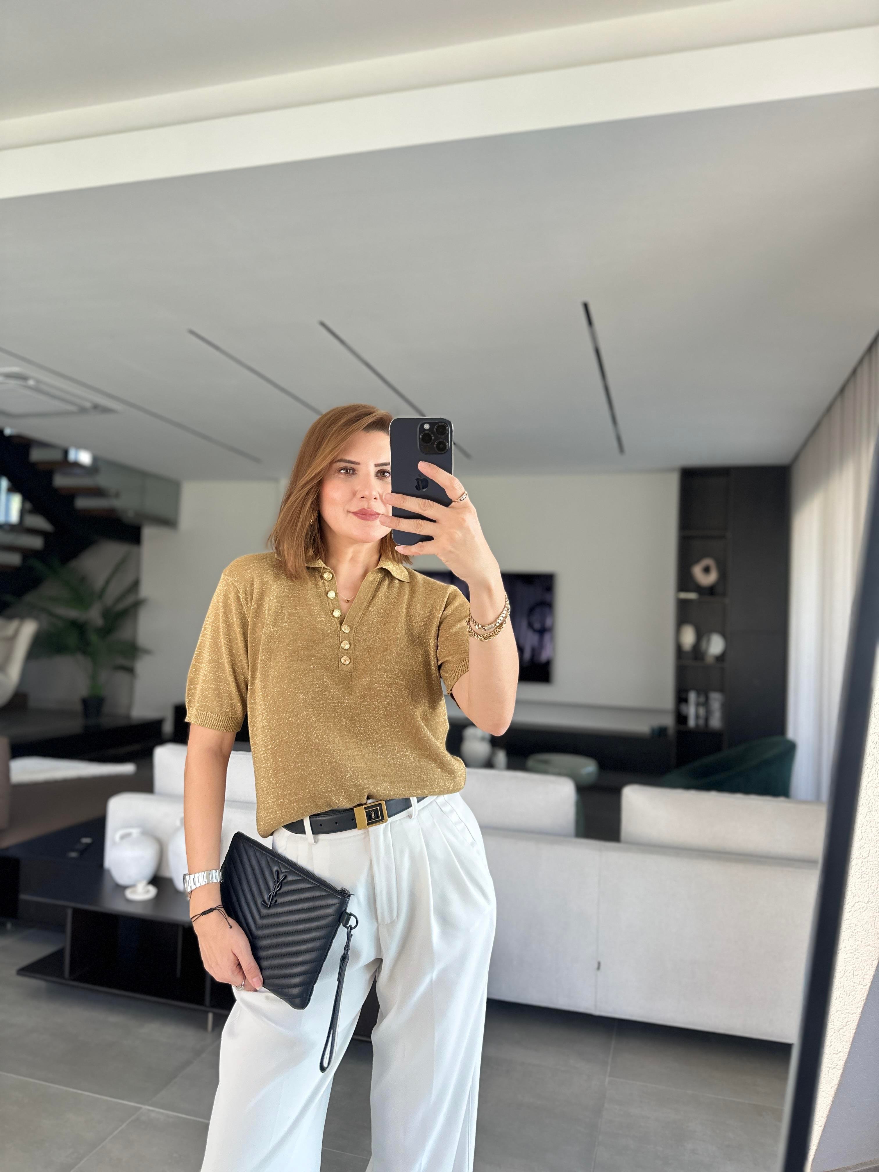 Haki Polo Yaka Merserize