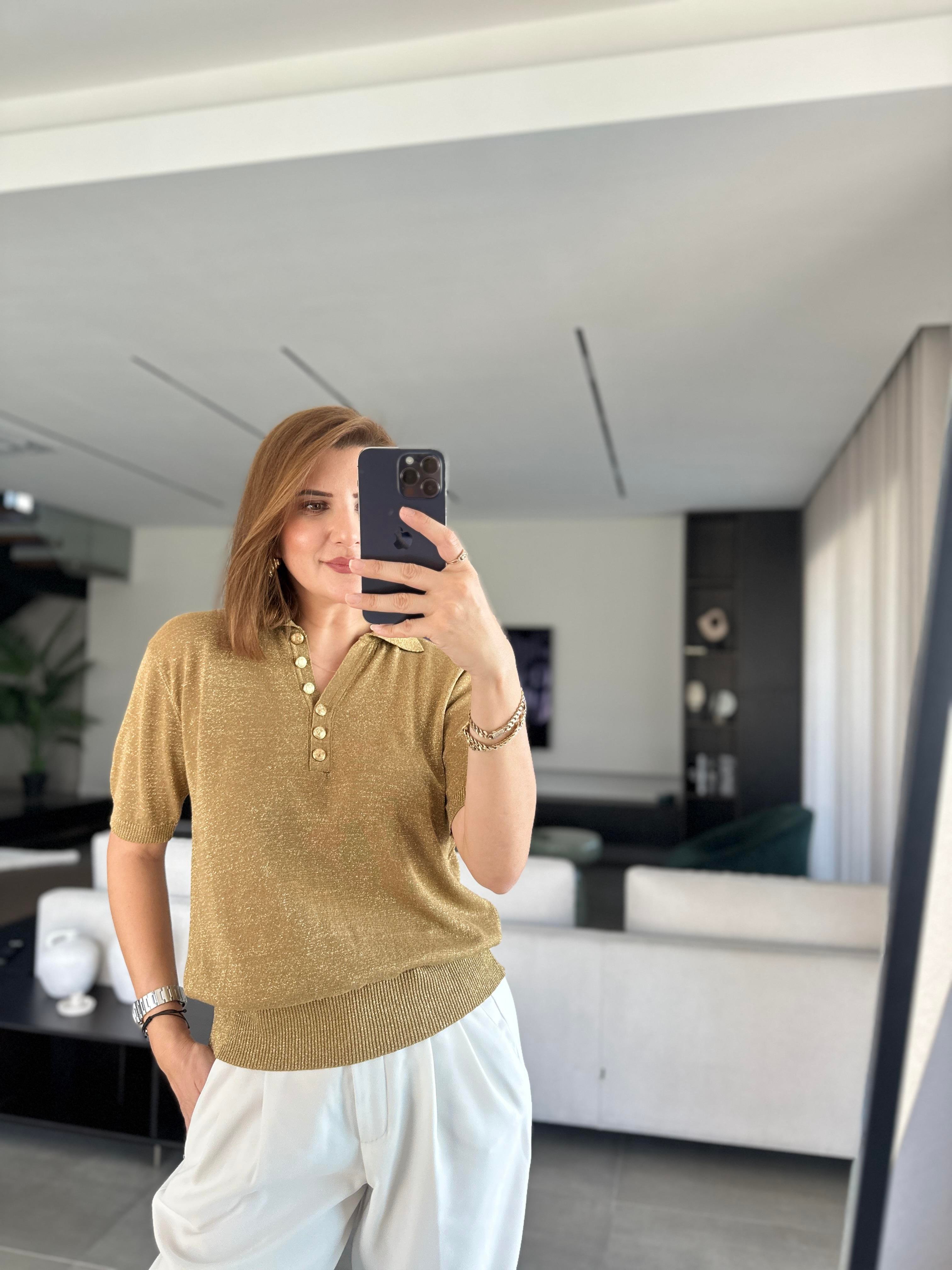 Haki Polo Yaka Merserize