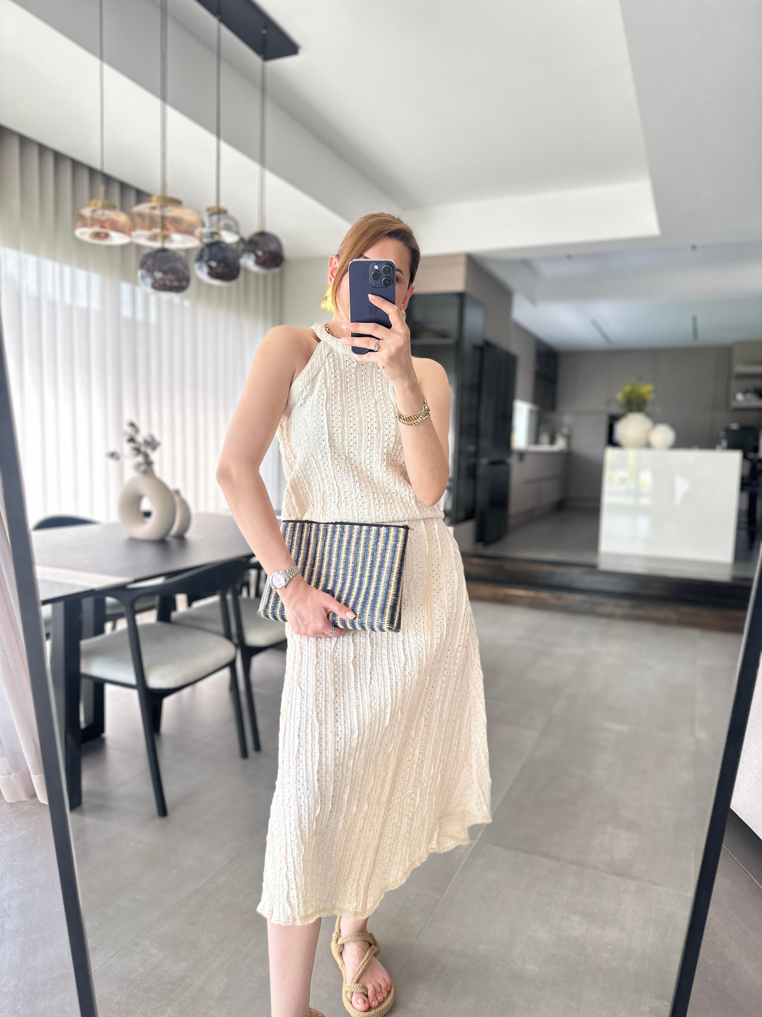 Halter Yaka Fisto Lazer Takım