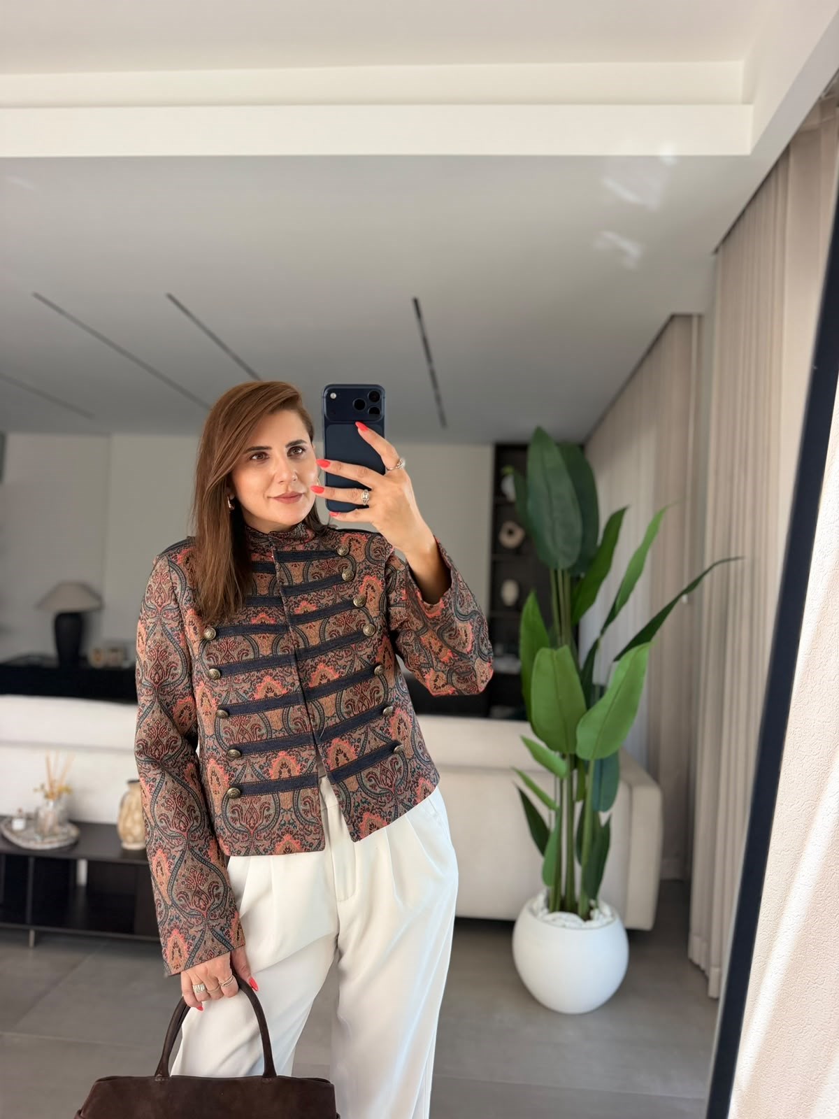 Hürrem Otantik Desen Ceket