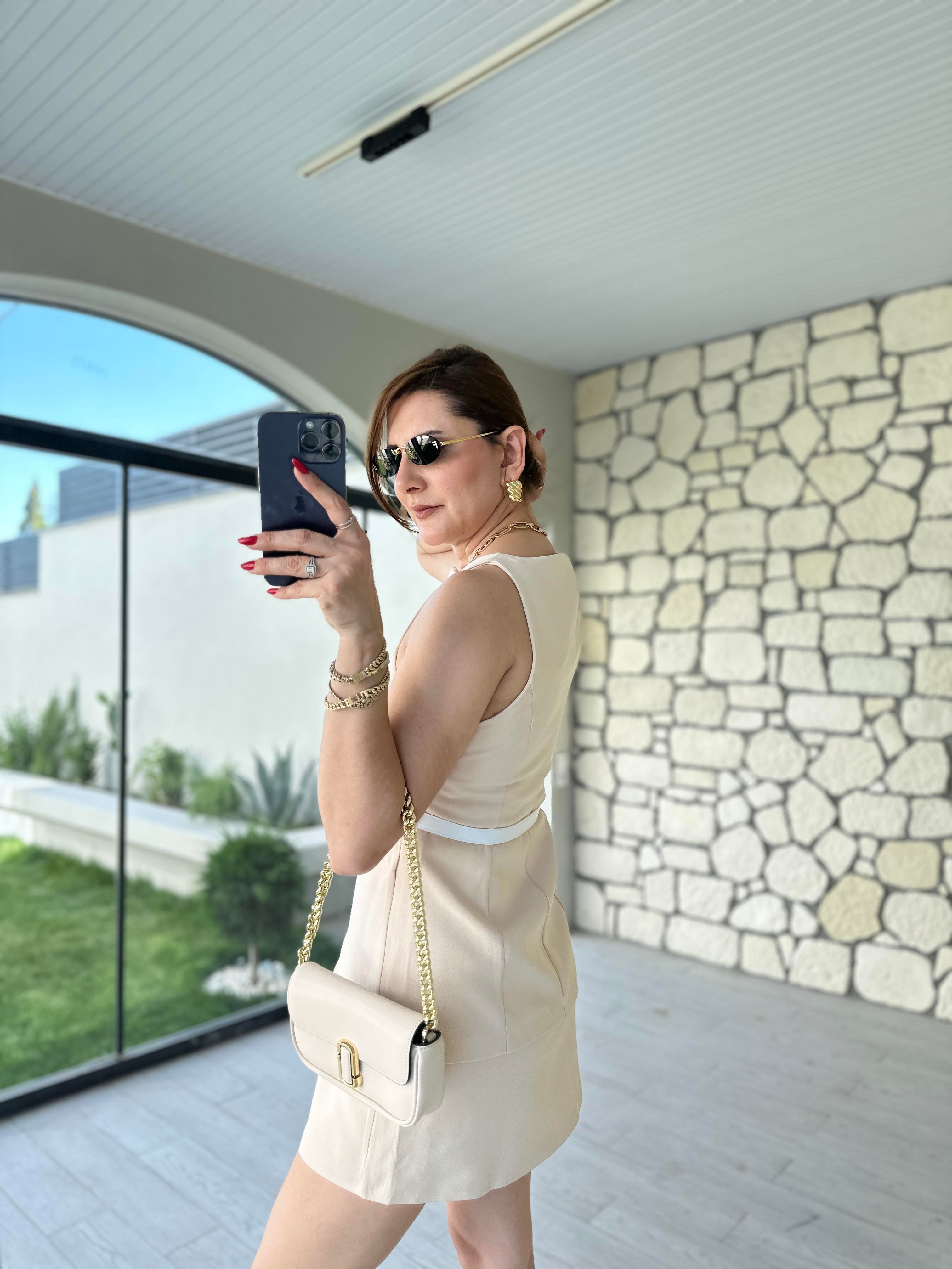 İki Parça Görünümlü Elbise