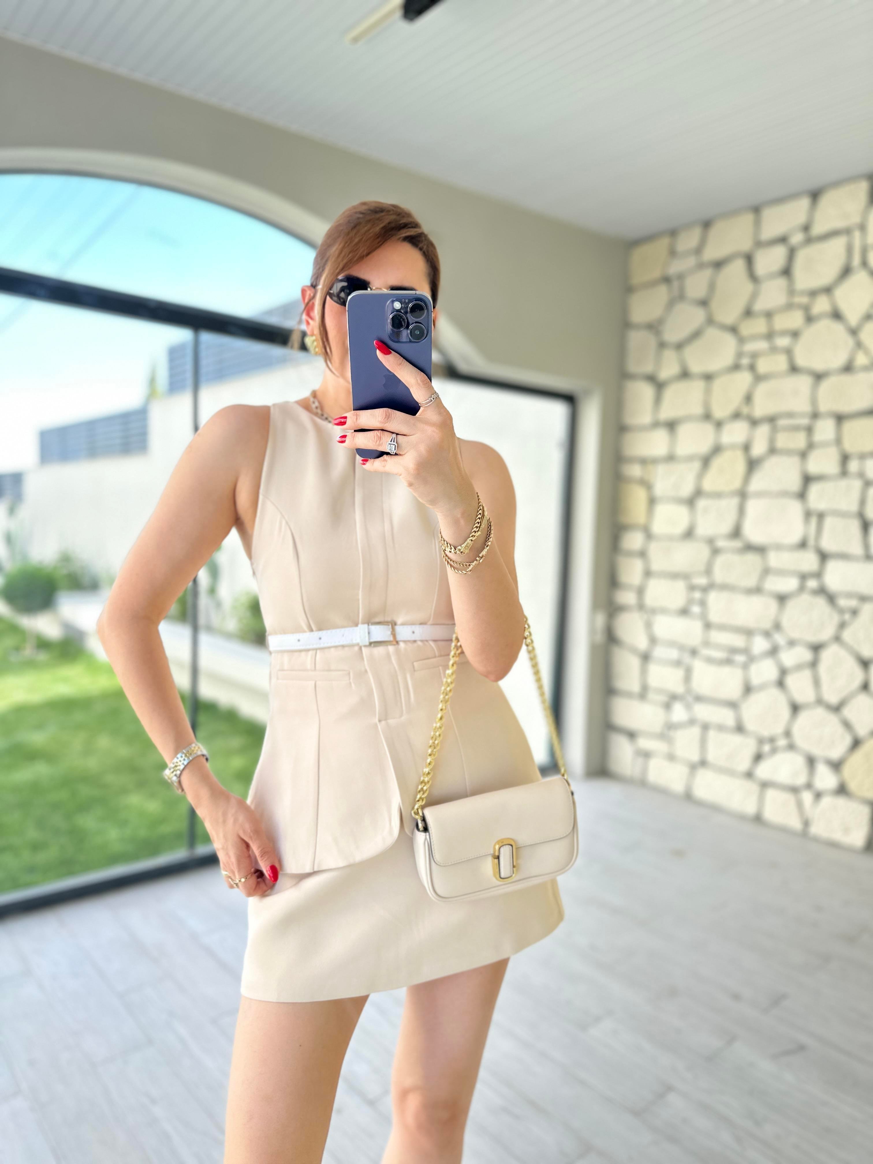 İki Parça Görünümlü Elbise