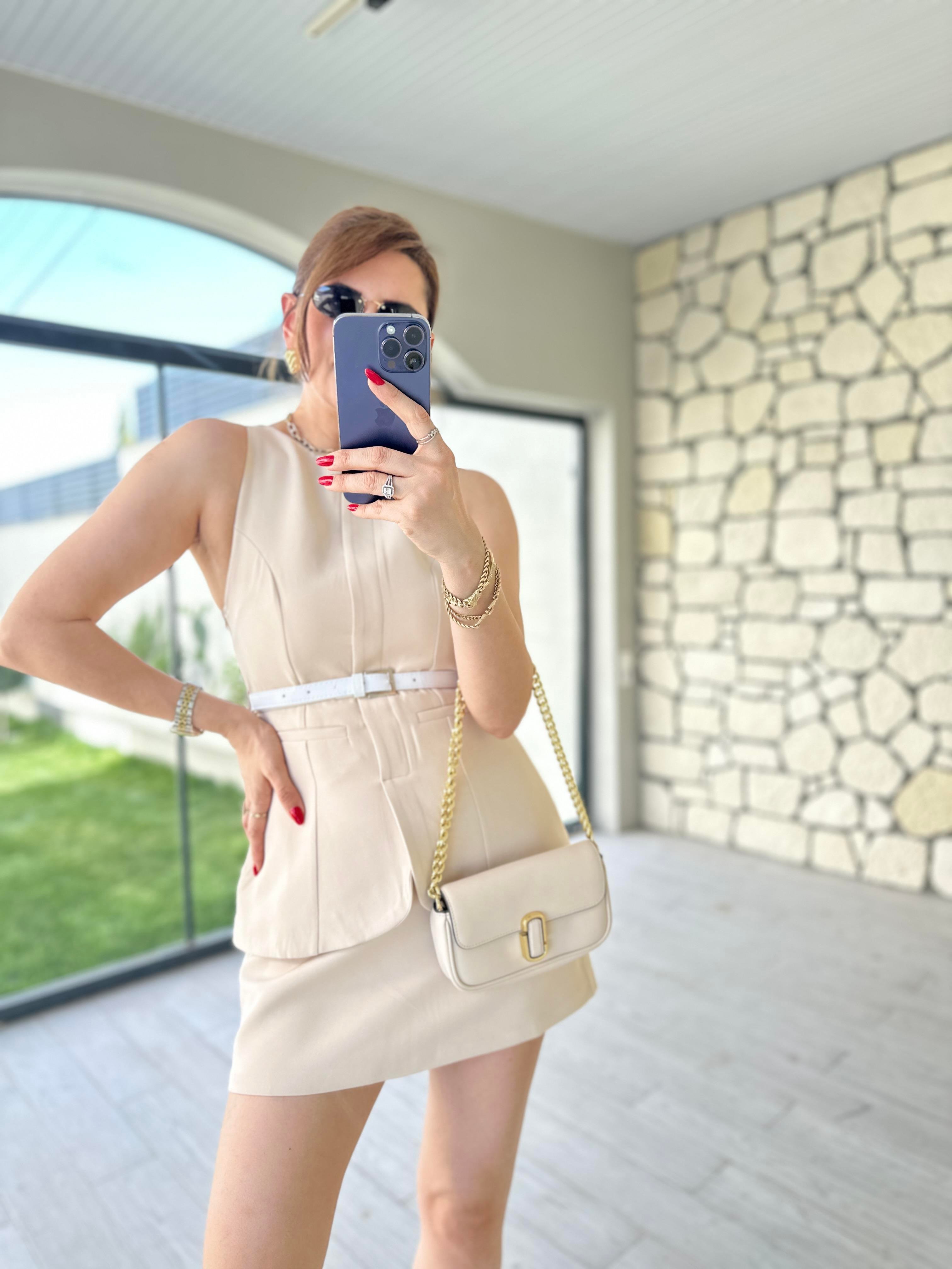 İki Parça Görünümlü Elbise