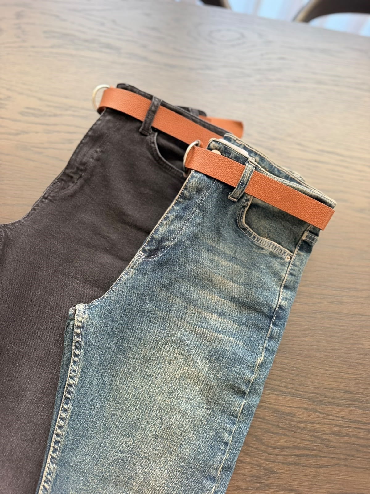 İndigo Kemerli Jolie Pantolon