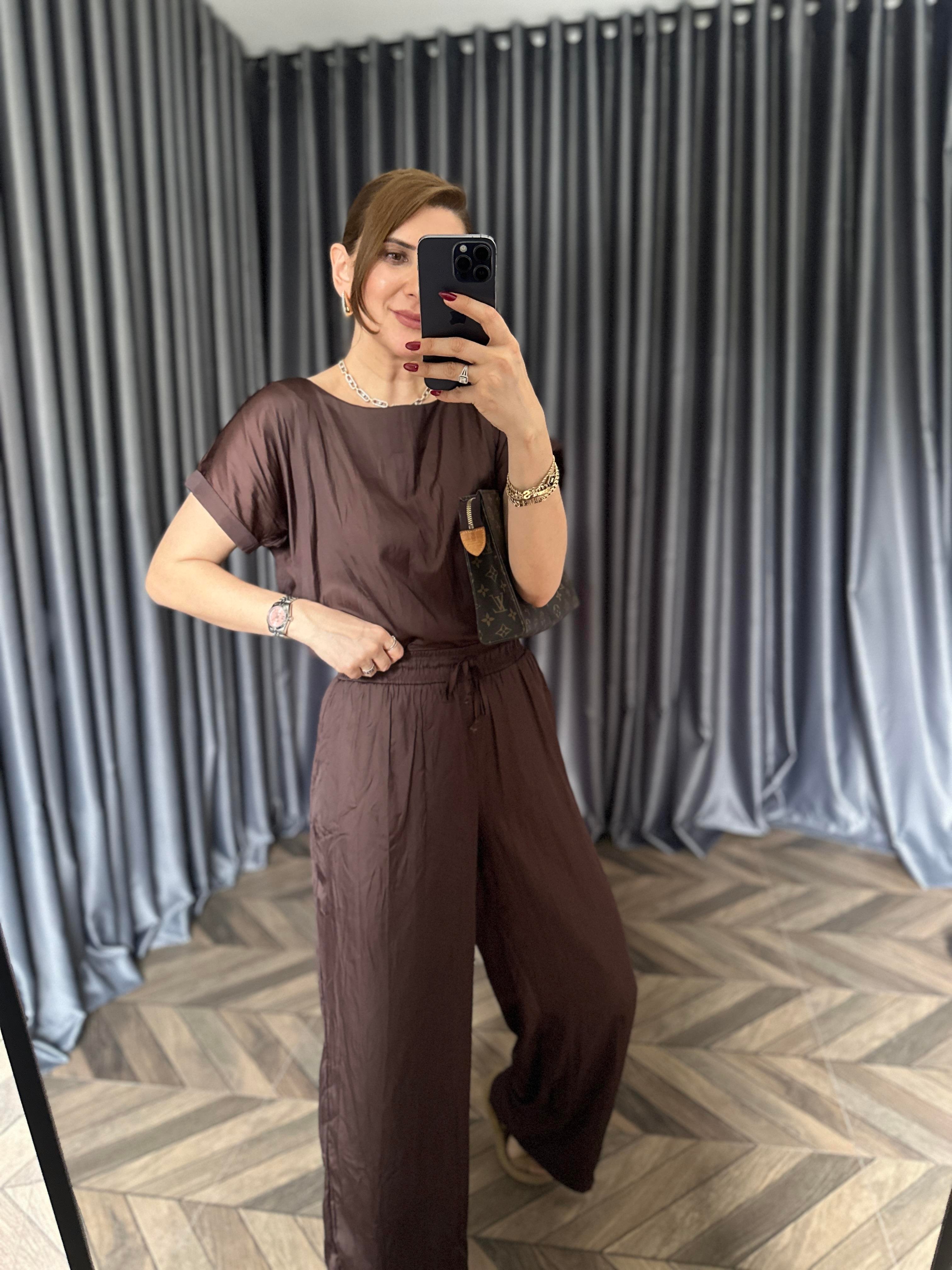 Kırışık Pantolon Takım