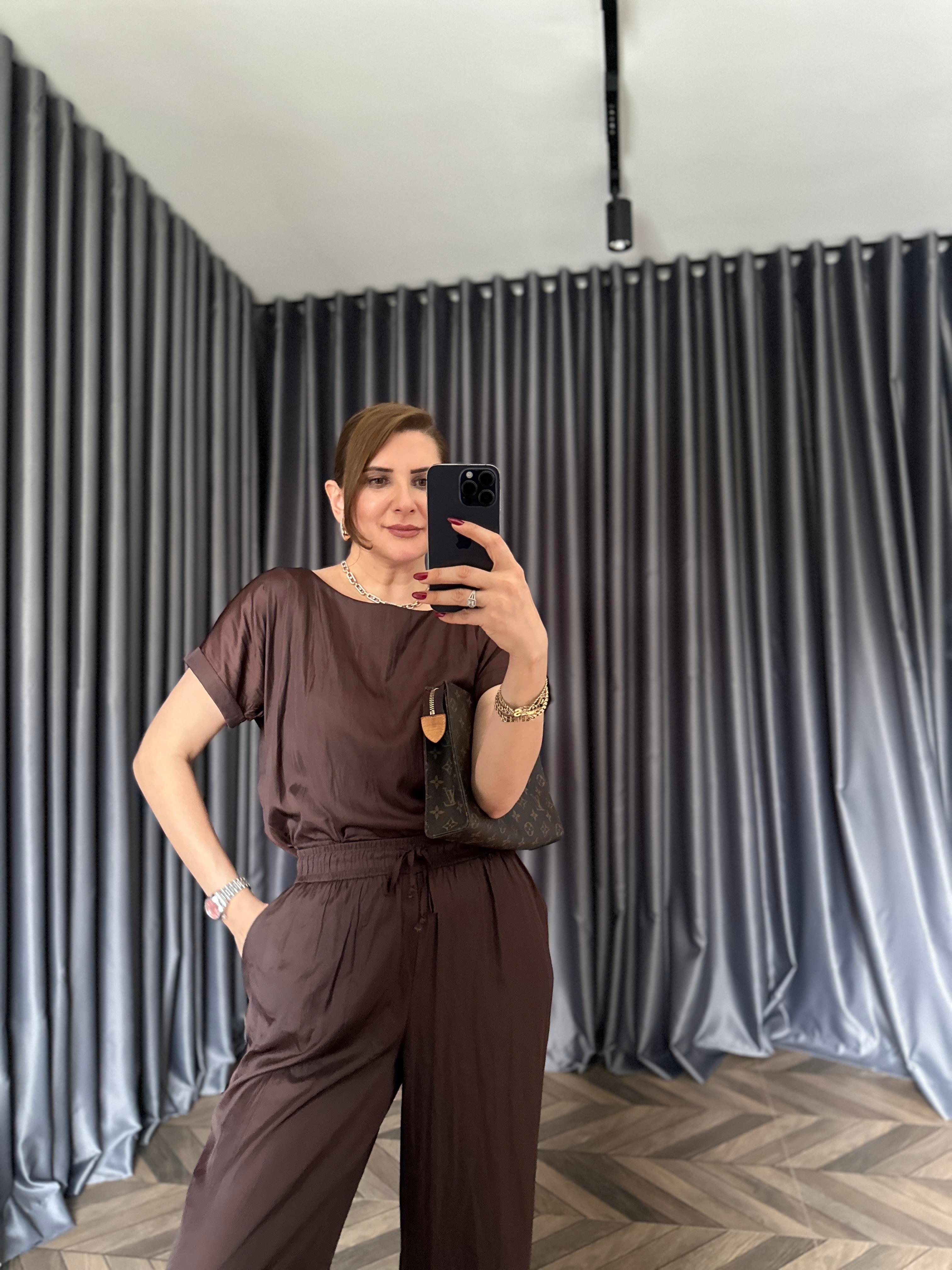 Kırışık Pantolon Takım