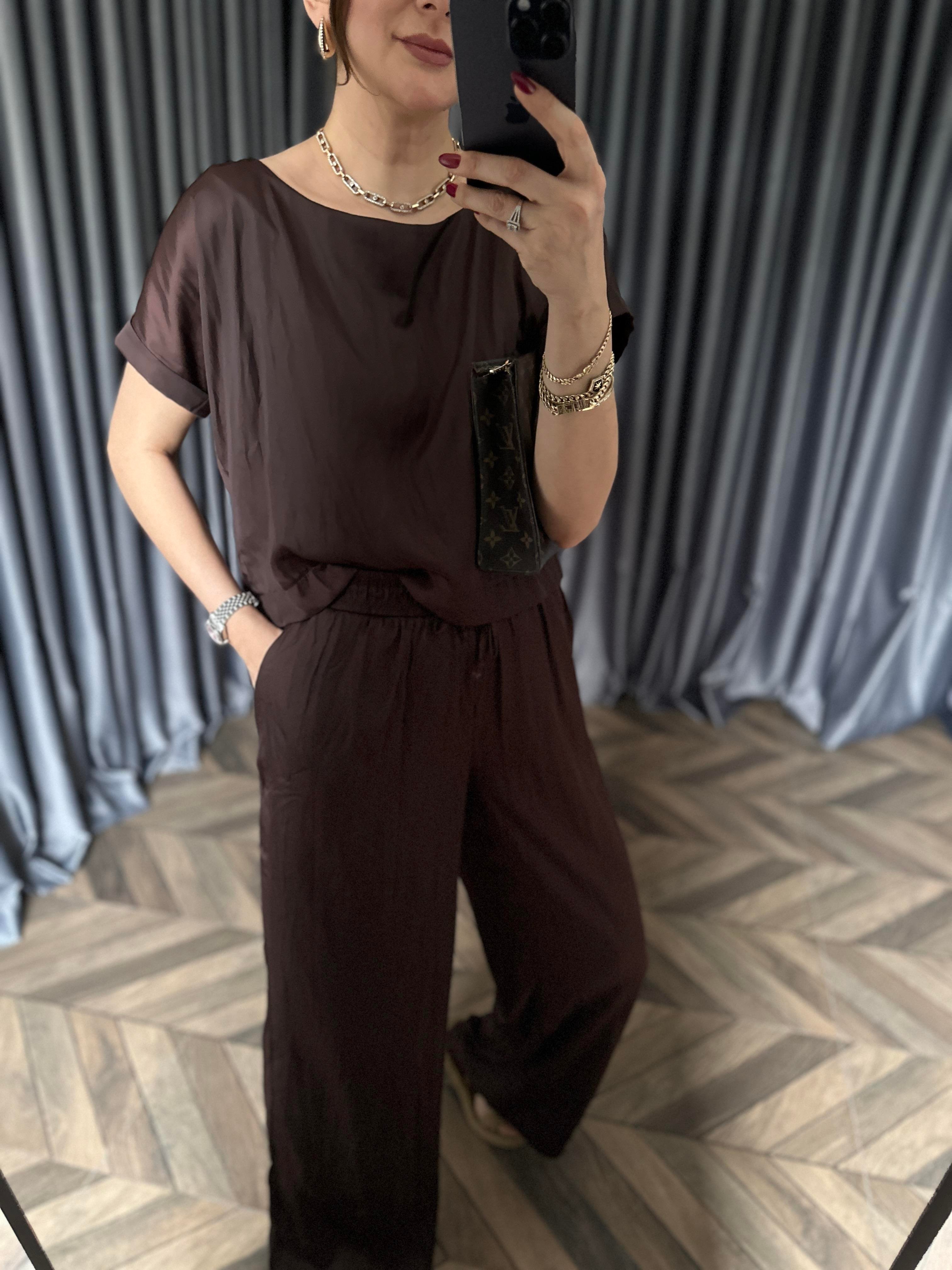 Kırışık Pantolon Takım