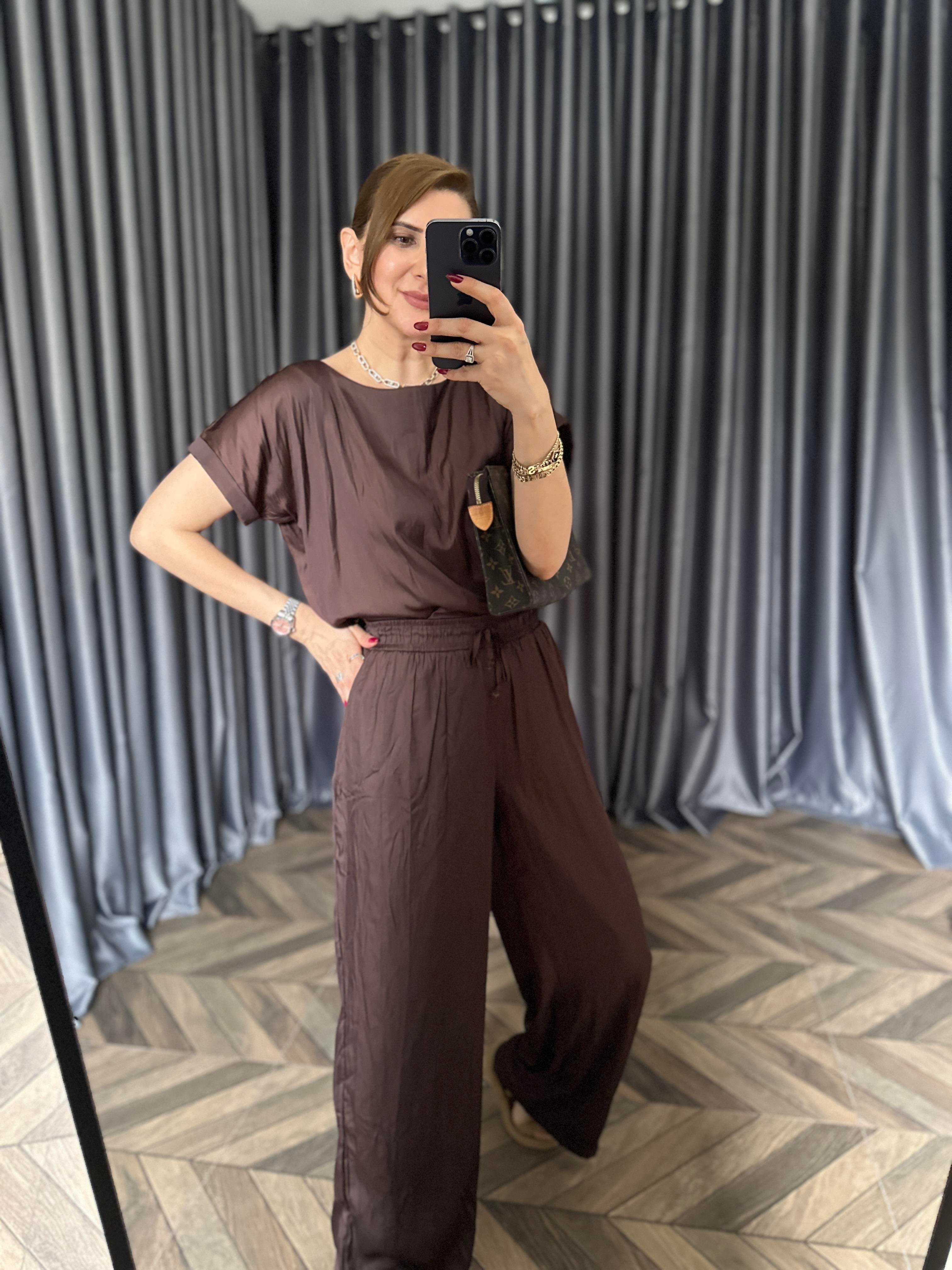 Kırışık Pantolon Takım