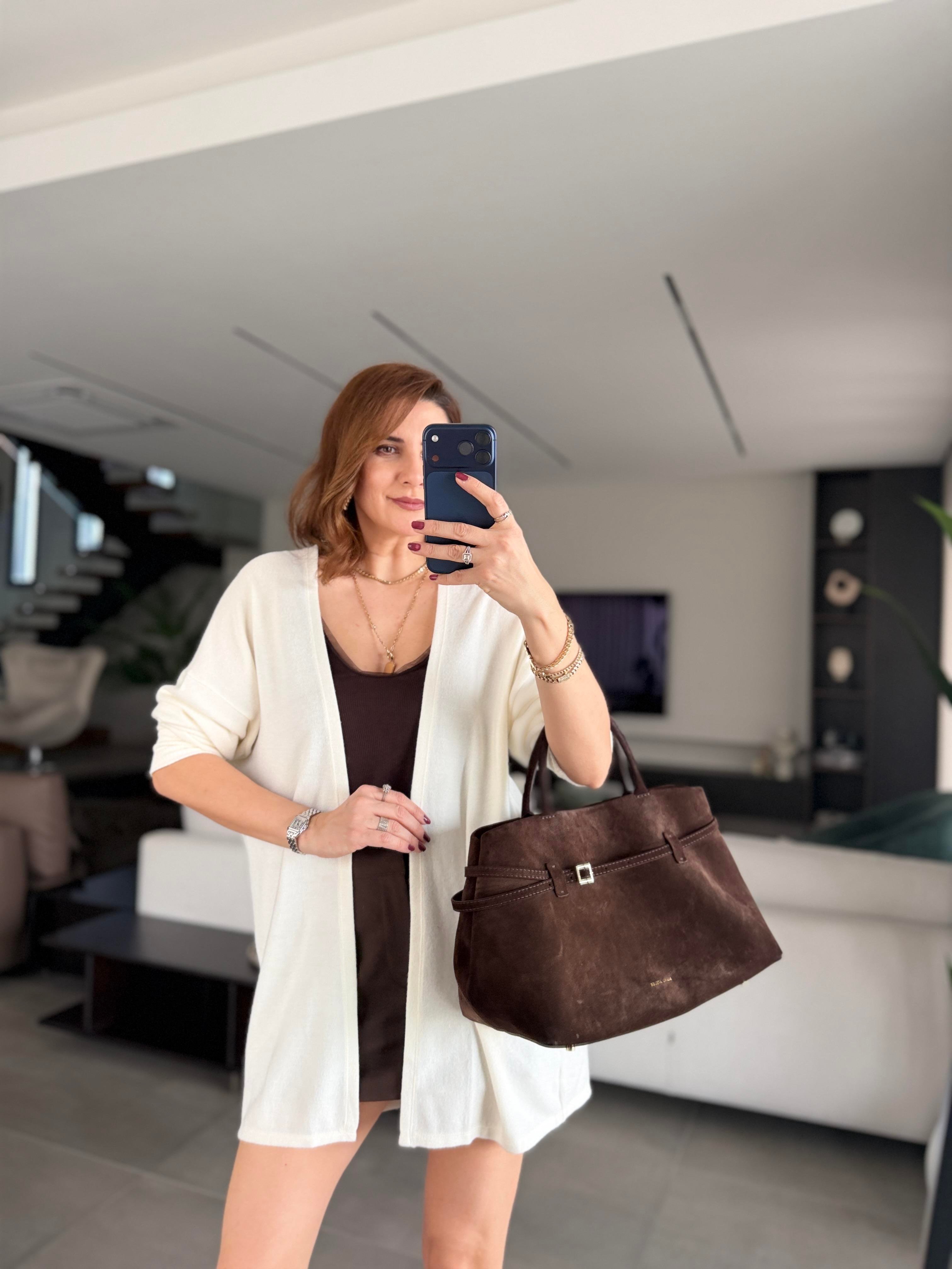 Kolu Lastik Detaylı Yumoş Hırka