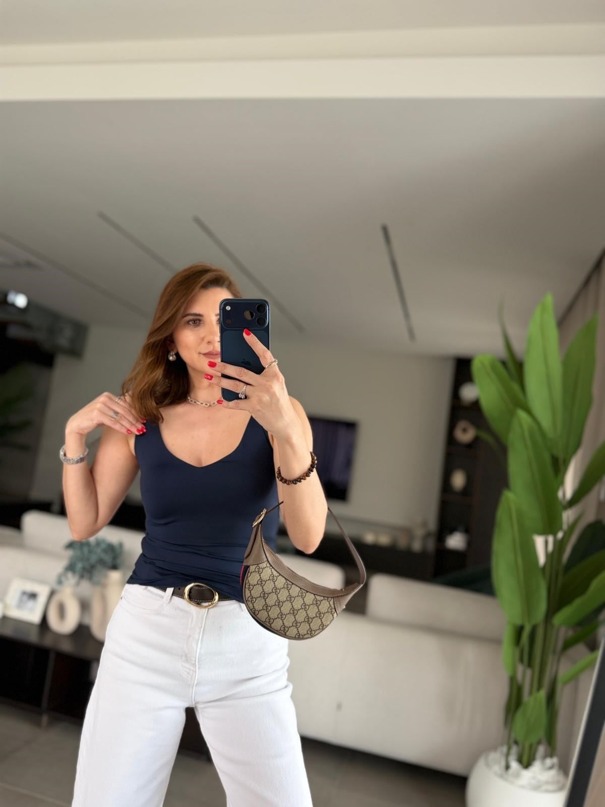 Lacivert Korseli Atlet