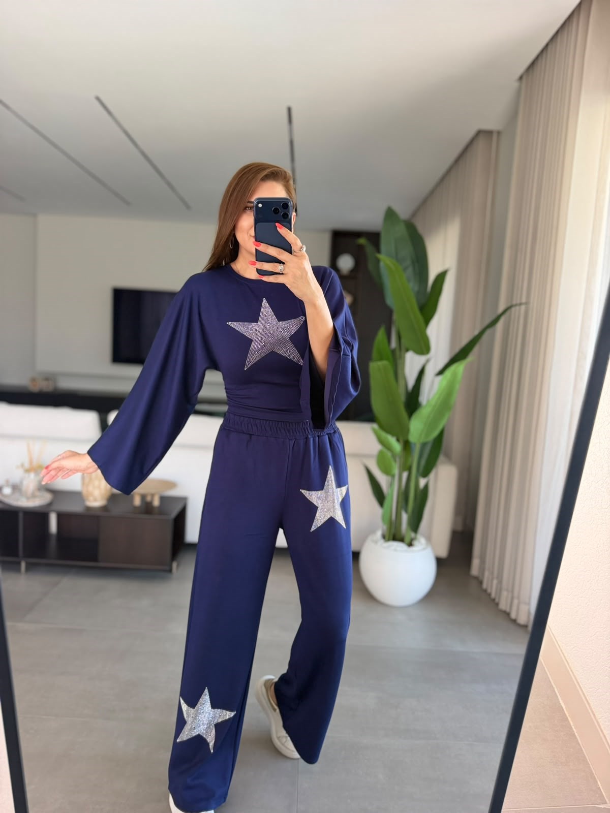 Lacivert Starlite Yıldız Takım