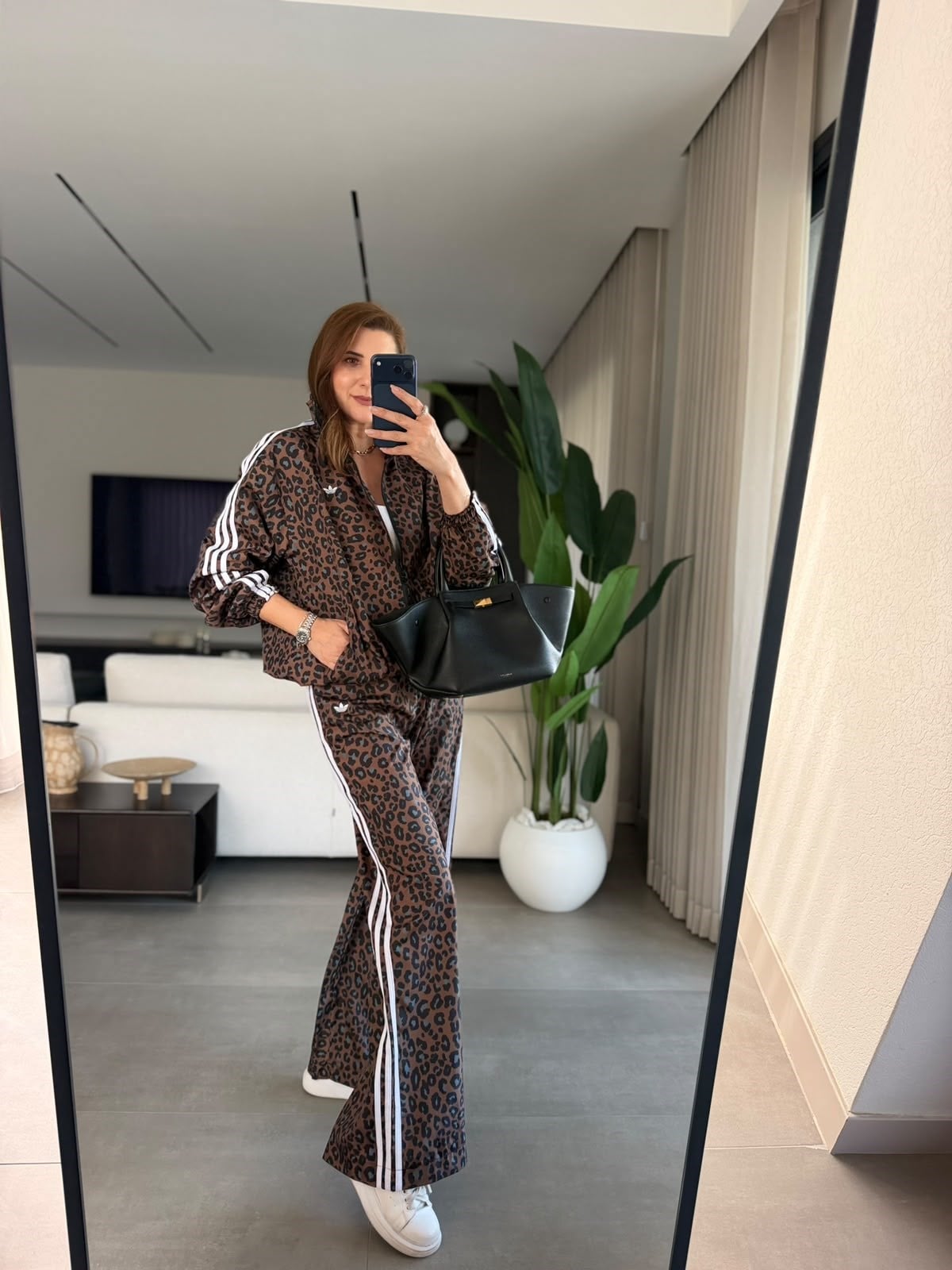 Leopar Windbreaker Takım