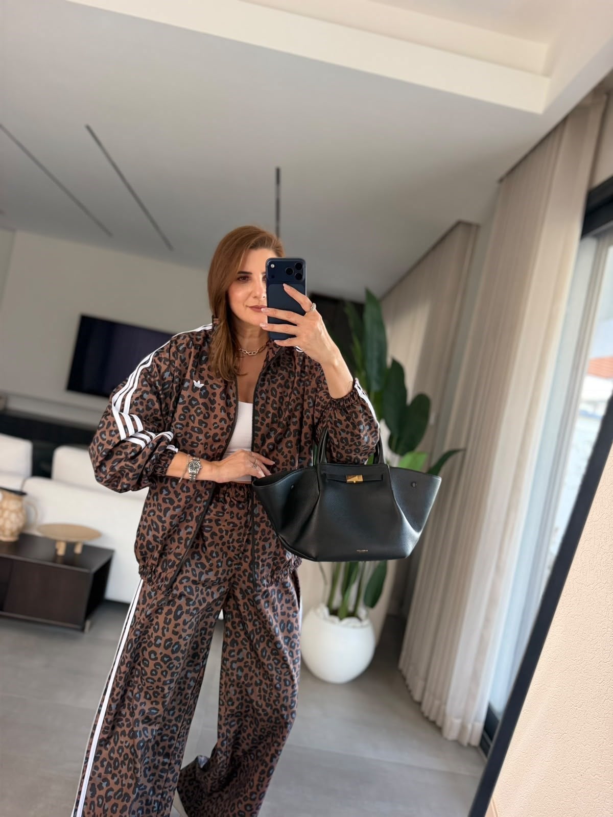 Leopar Windbreaker Takım