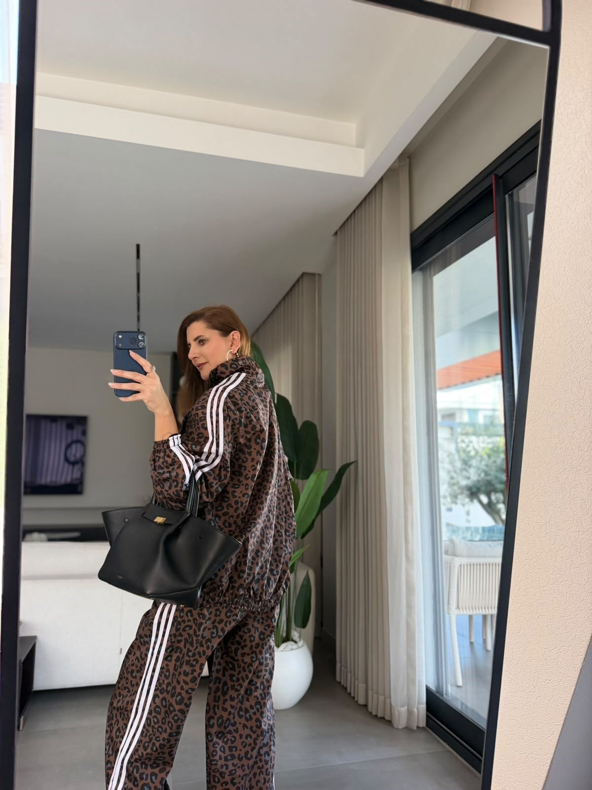 Leopar Windbreaker Takım