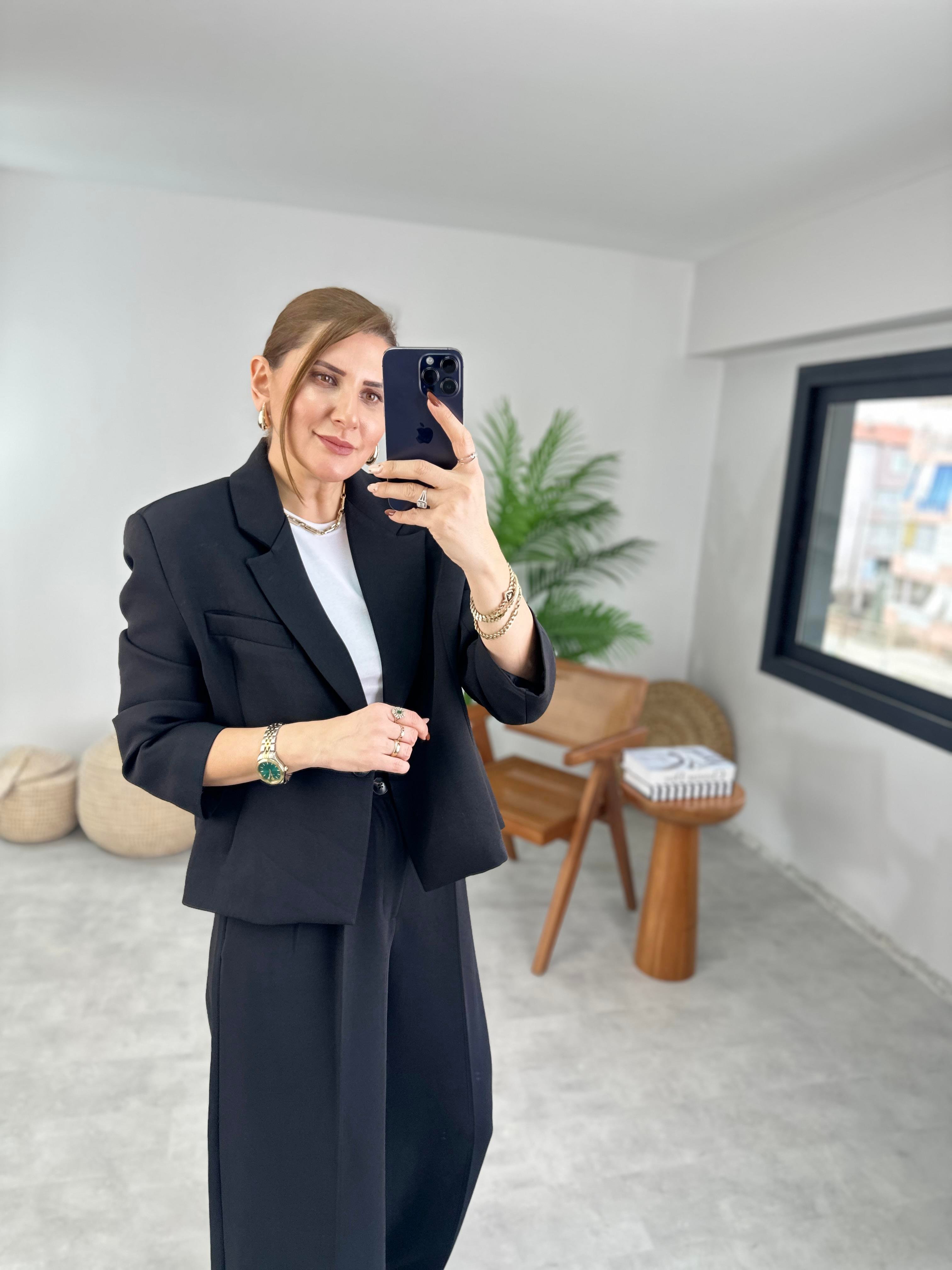 Liva Ceketli Pantolon Takım