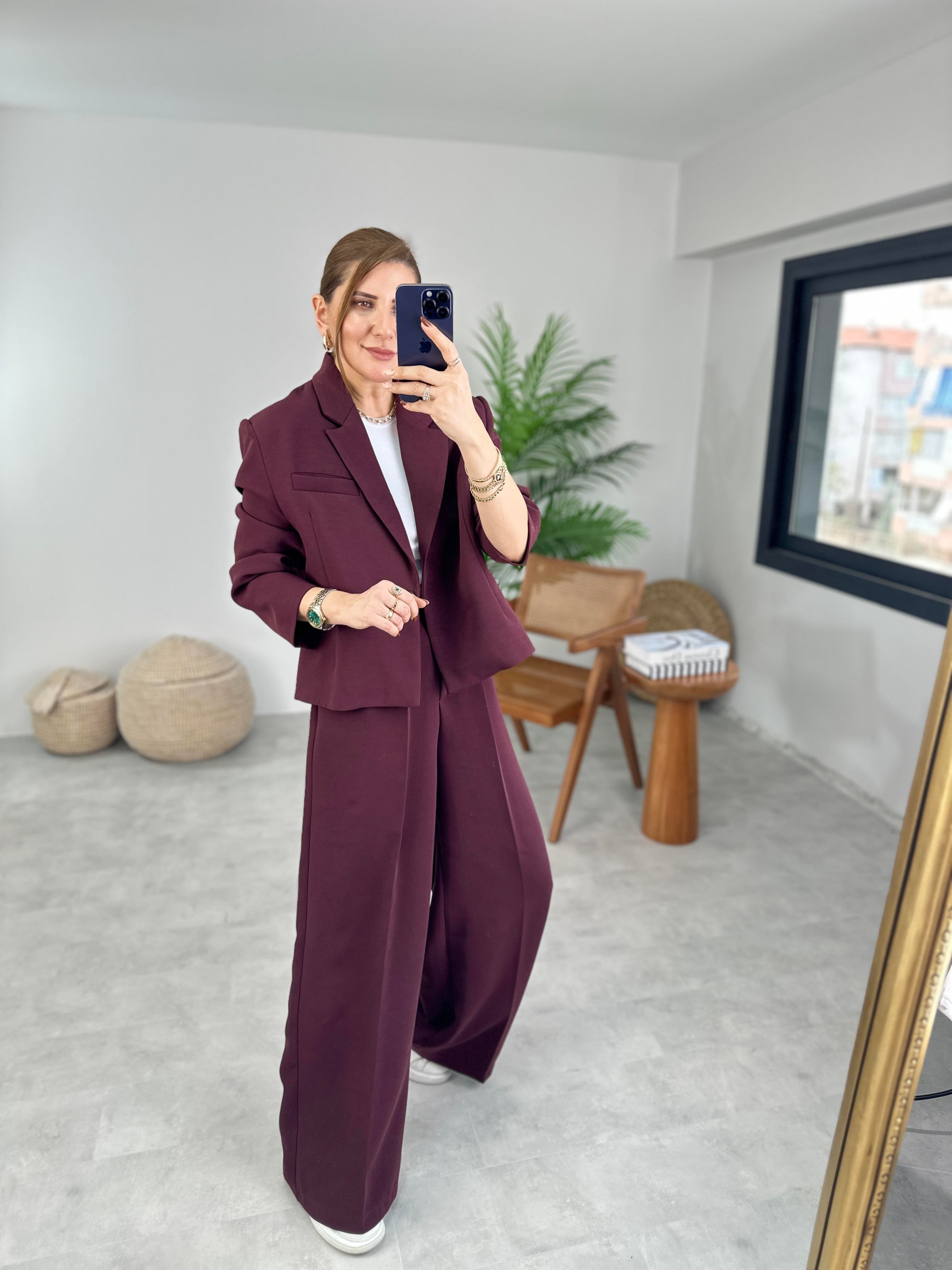 Liva Ceketli Pantolon Takım