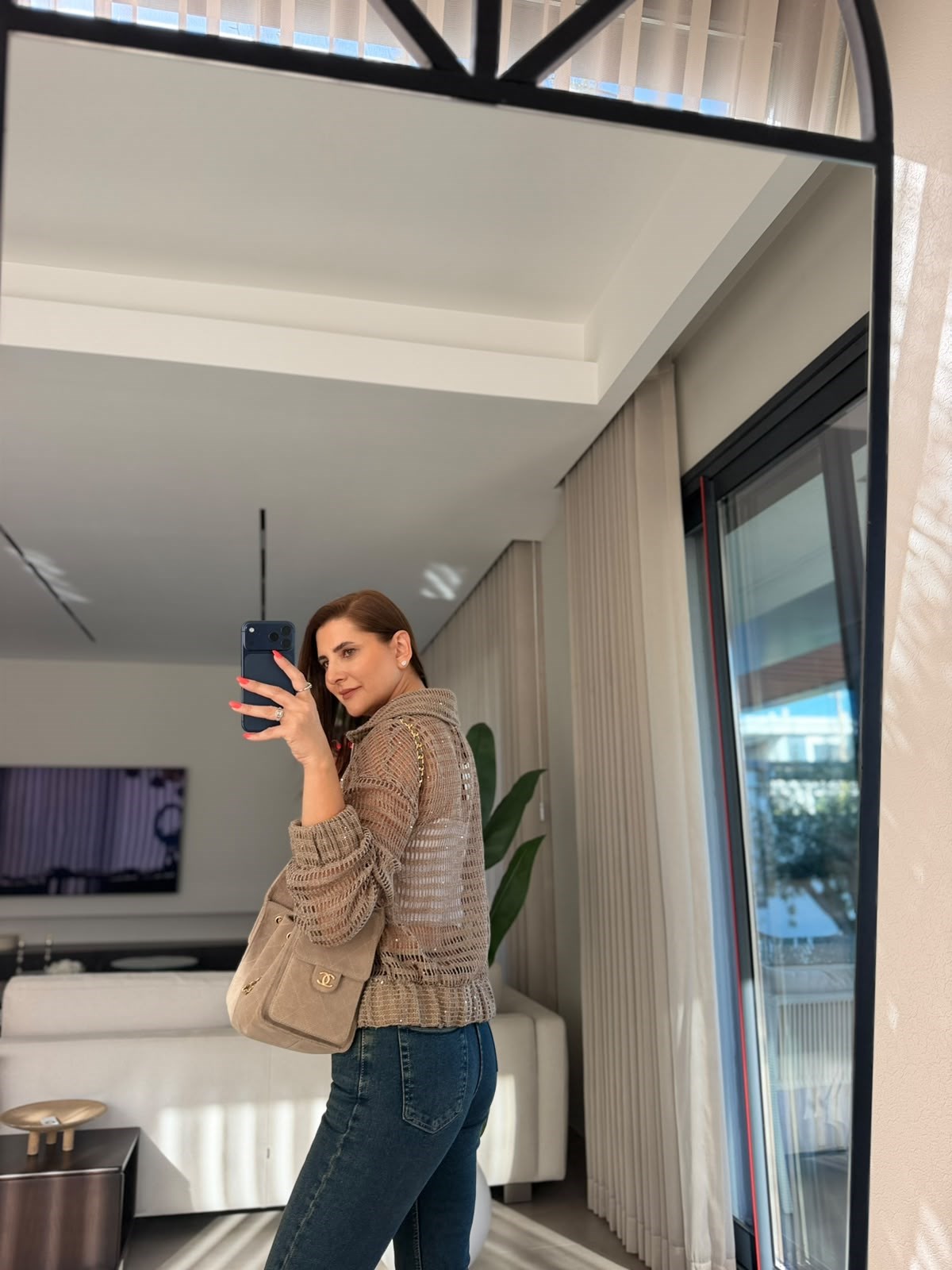 Lumiere Işıltlı File Ceket