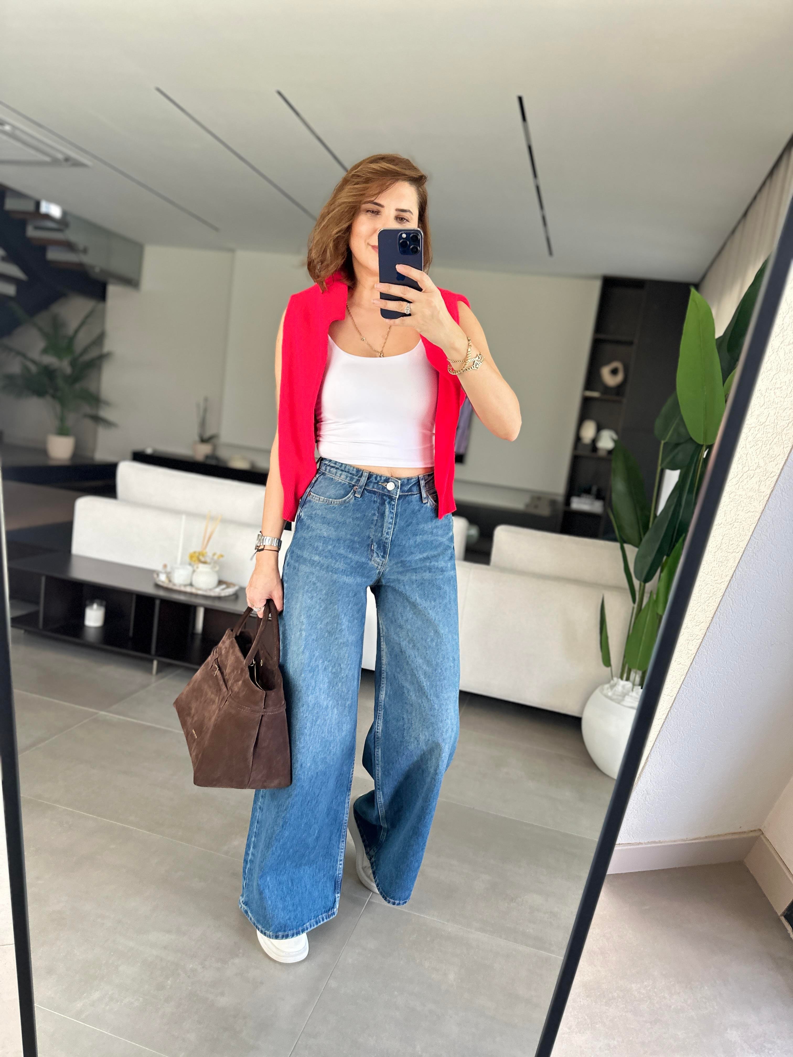 Mavi Wide Leg Zr Model Palazzo Pantolon