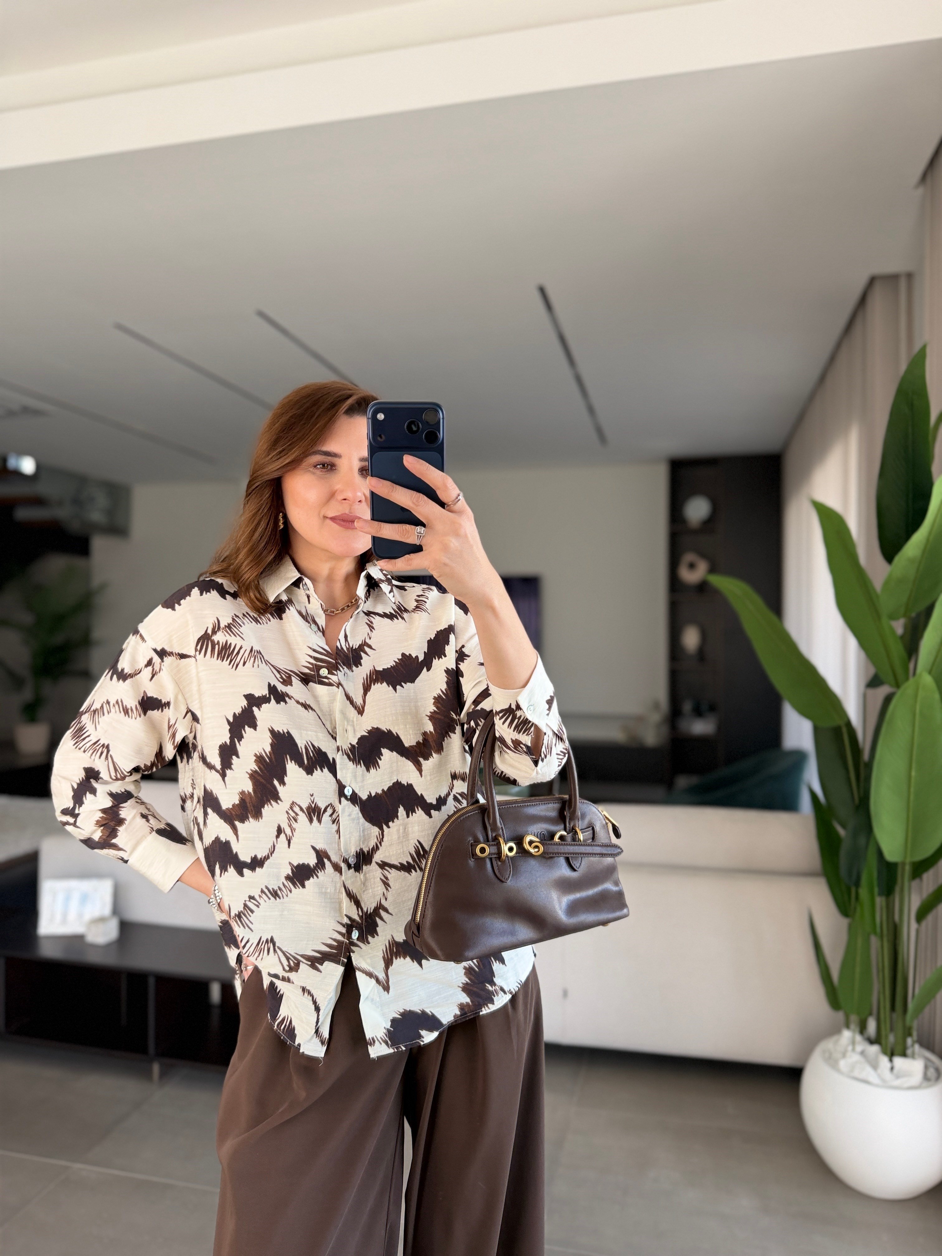 Mountain Desen Gömlek