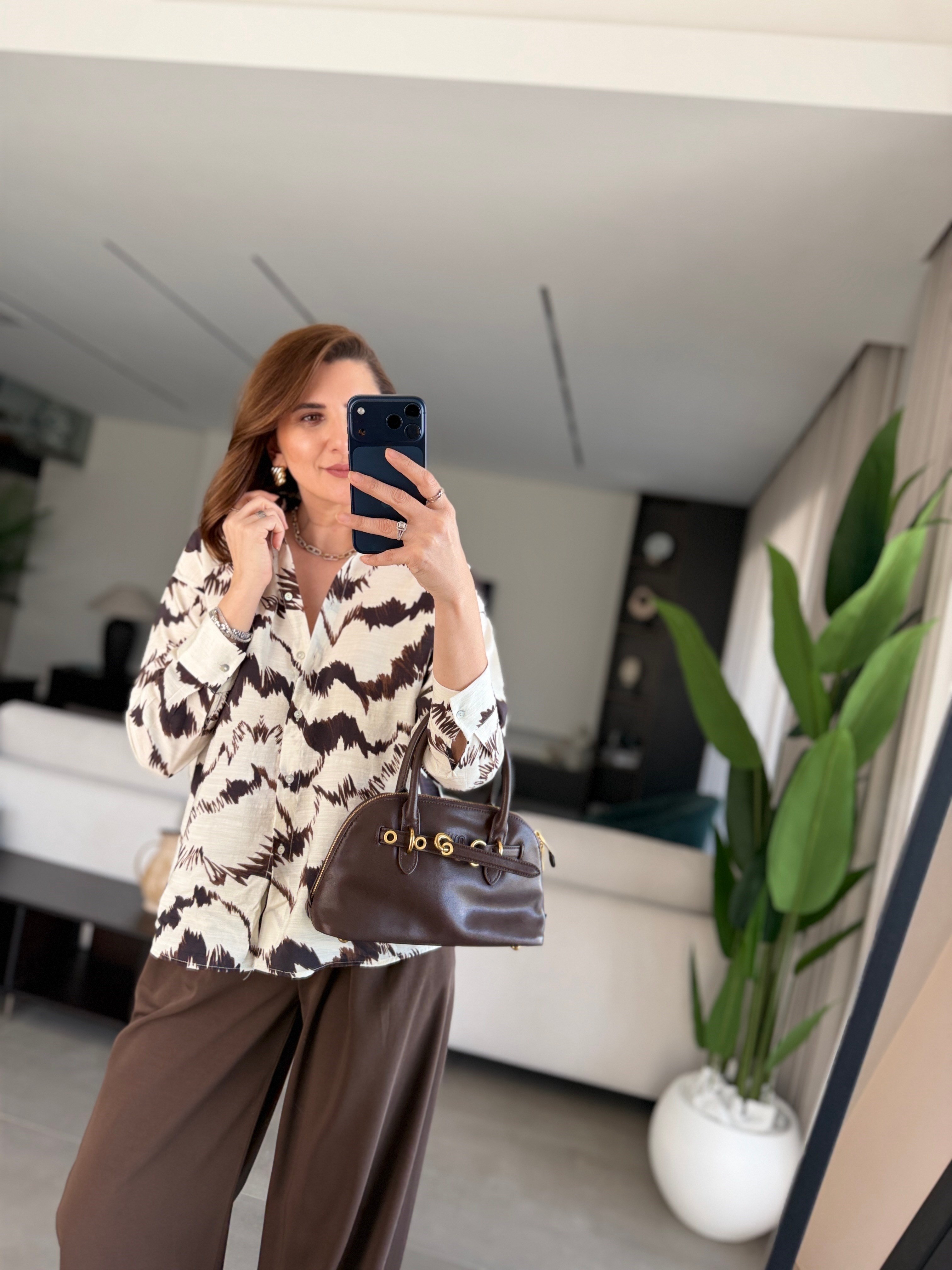 Mountain Desen Gömlek