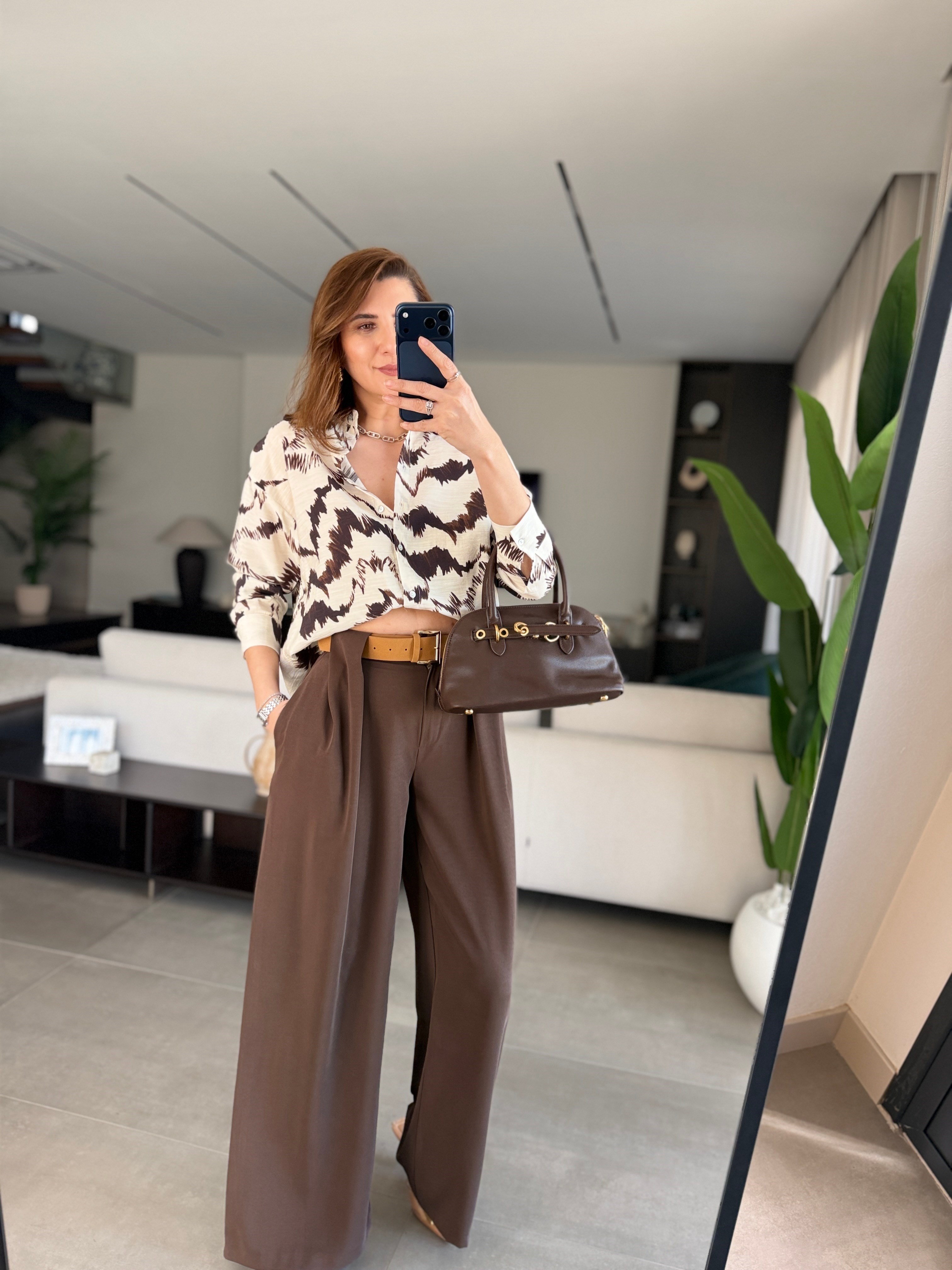 Mountain Desen Gömlek