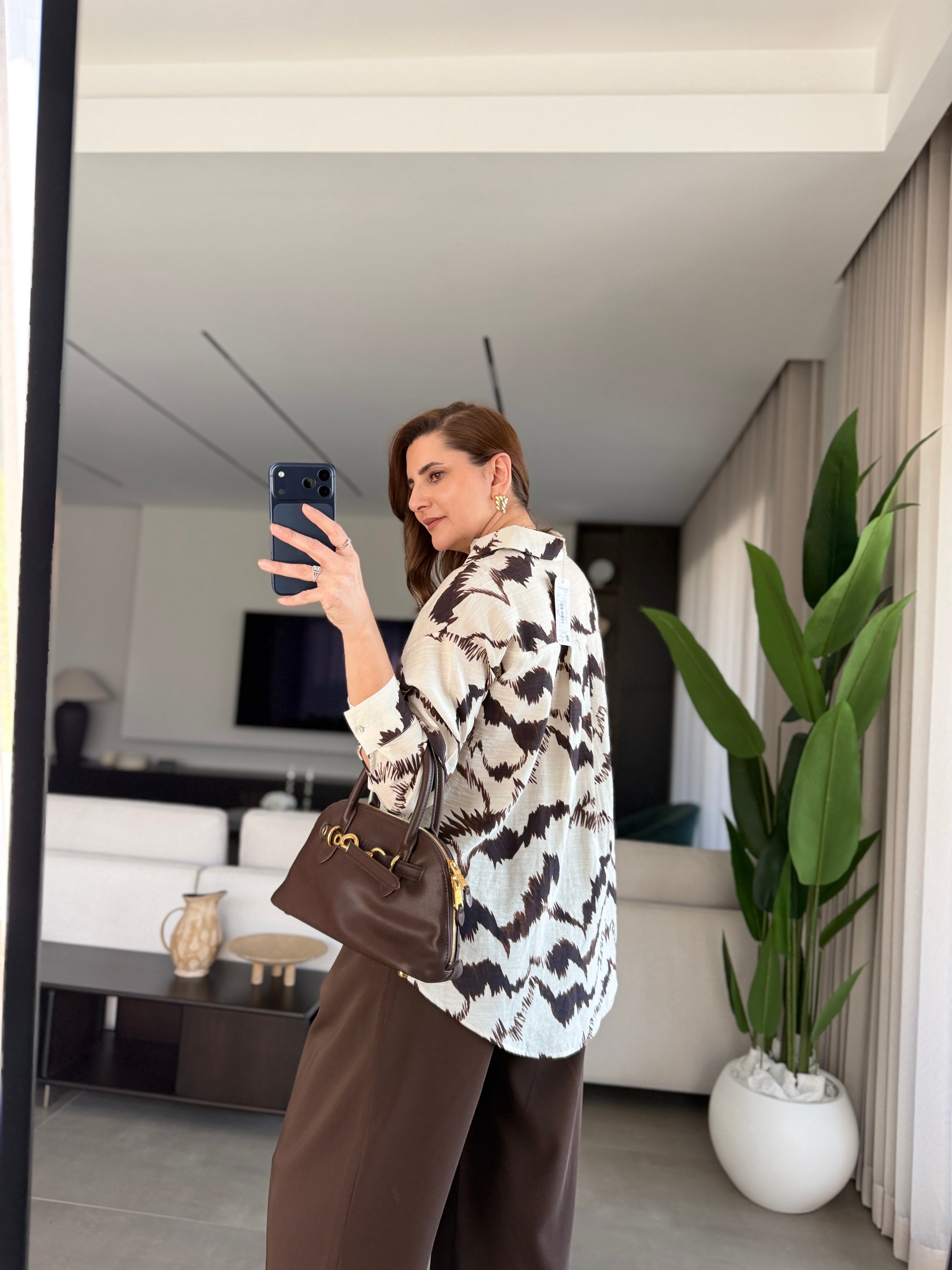 Mountain Desen Gömlek