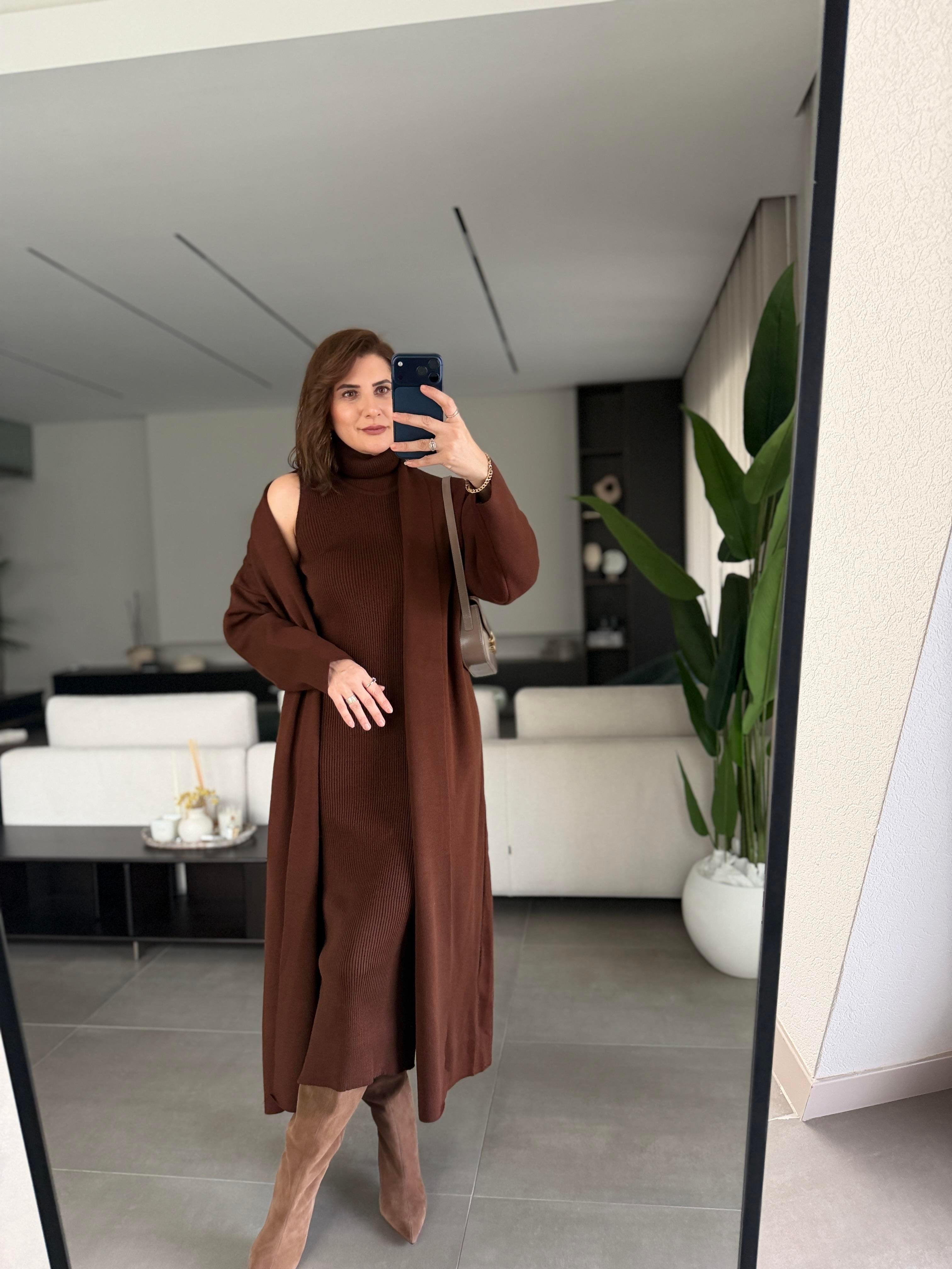 Norlan Hırkalı Elbise